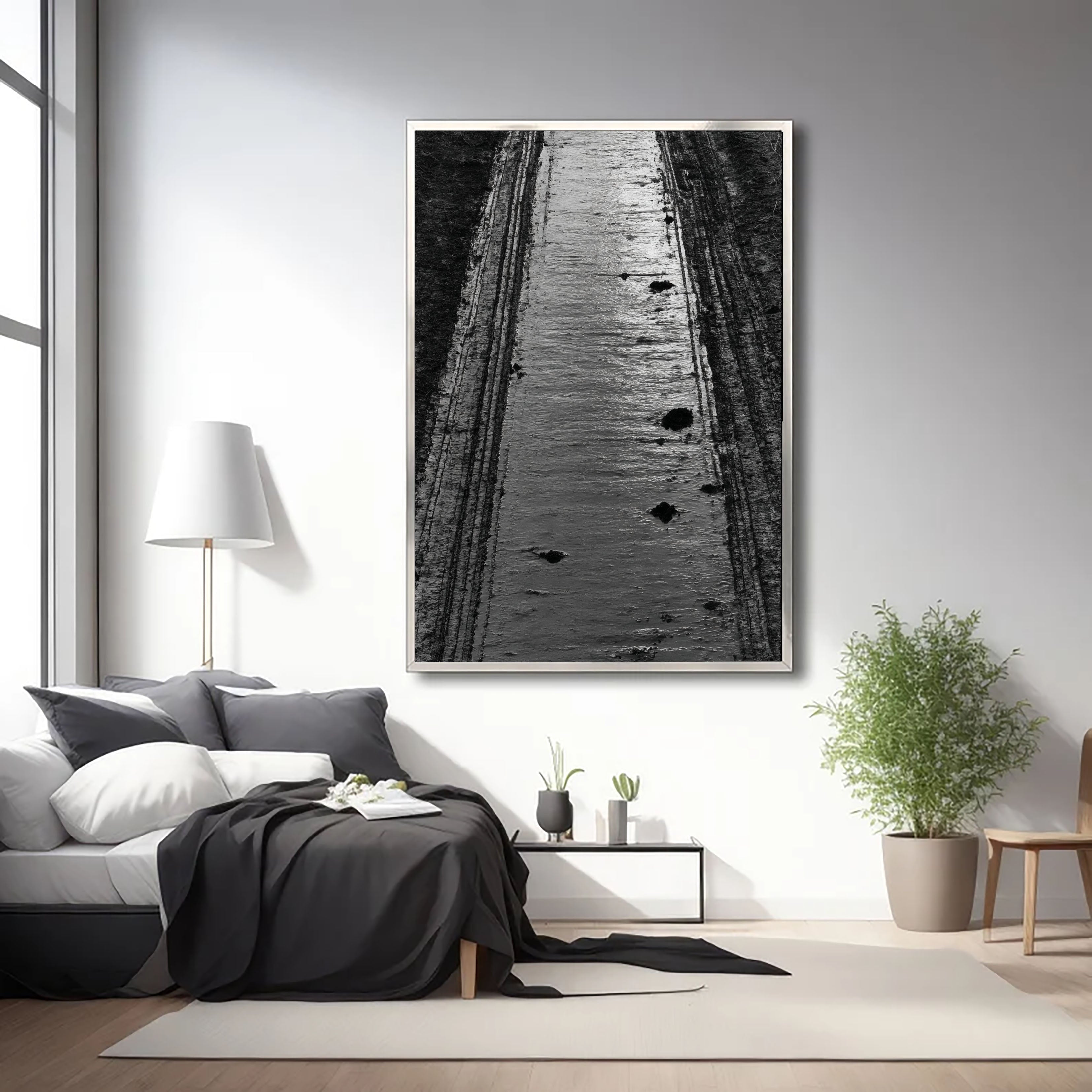 Textured Monochrome Trails | Rut Tracks