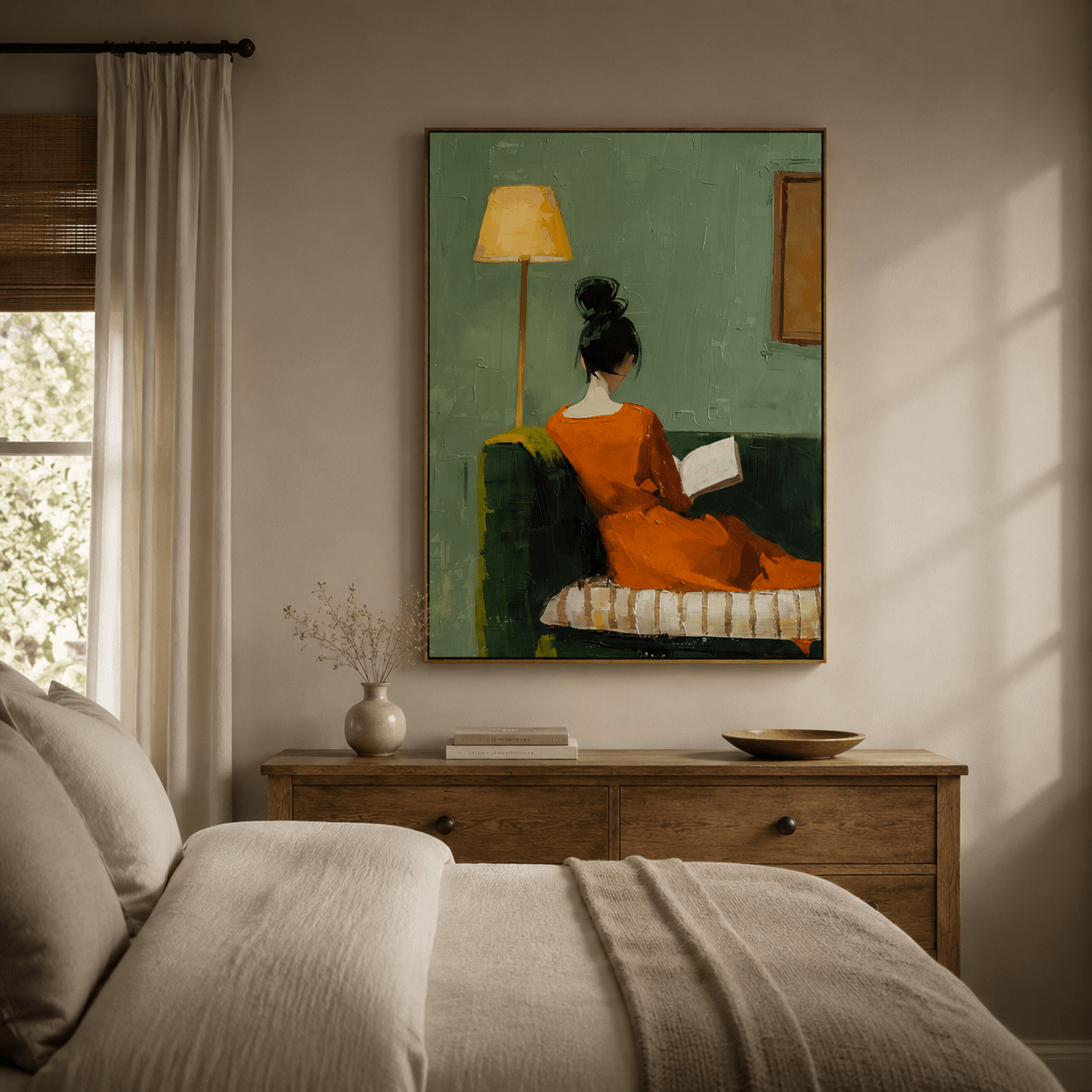 Impressionist Art | Quiet Page Glow