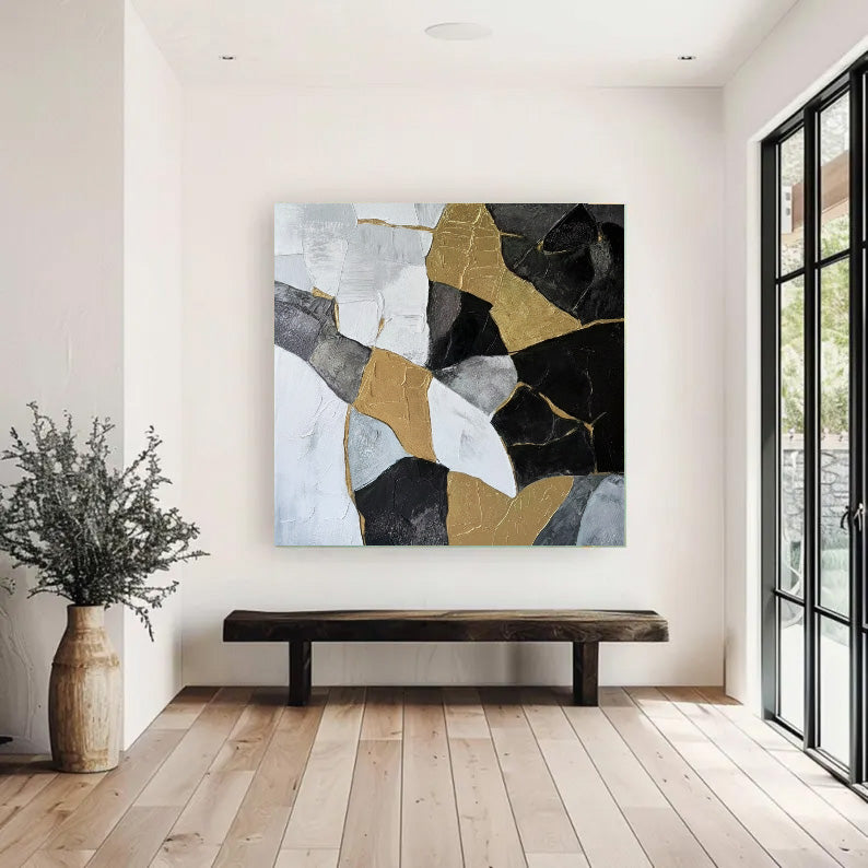 Textured Monochrome Gilding | Contrast Hues