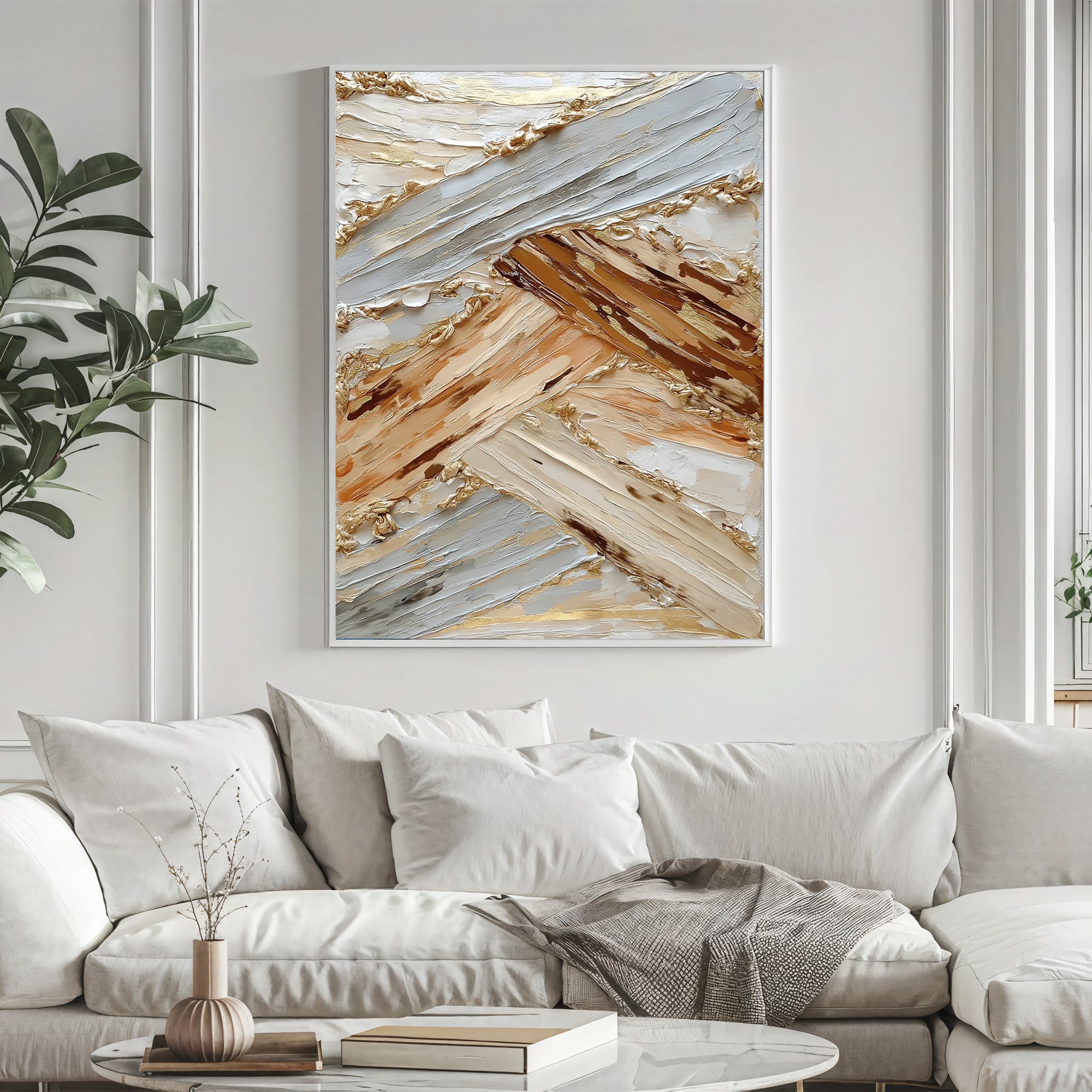 Textured Earthy Crossings | Gilded Hues