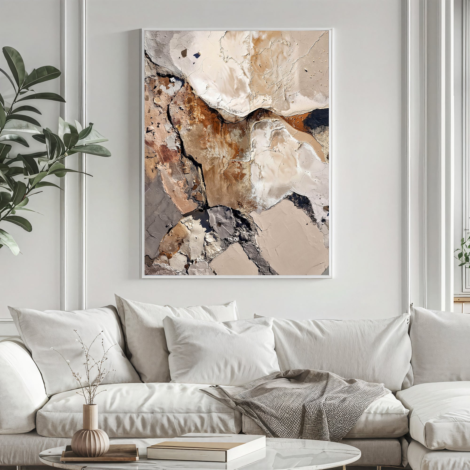 Textured Earthy Opulence | Neutral Blend