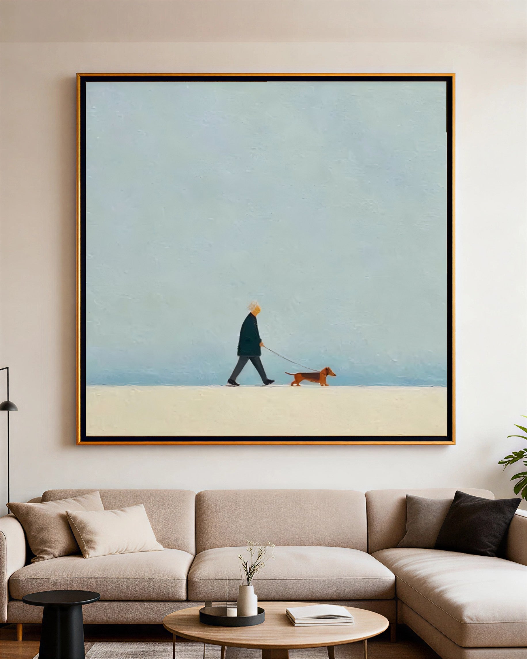 Tranquil Walk Companion | Serene Stroll