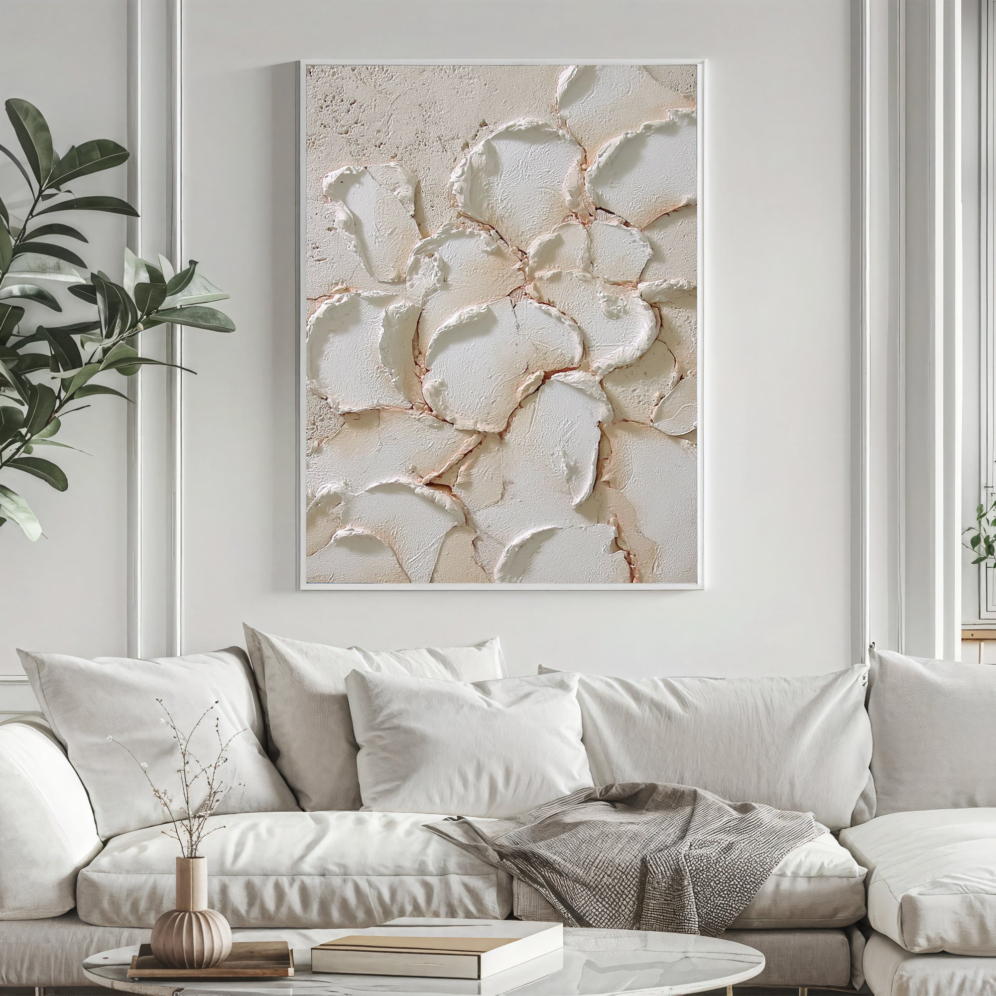 Relieved Alabaster Petals | Rose Fractures