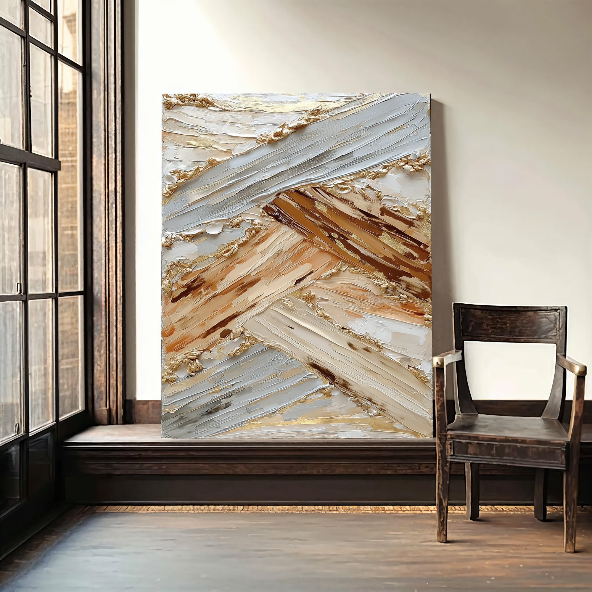 Textured Earthy Crossings | Gilded Hues