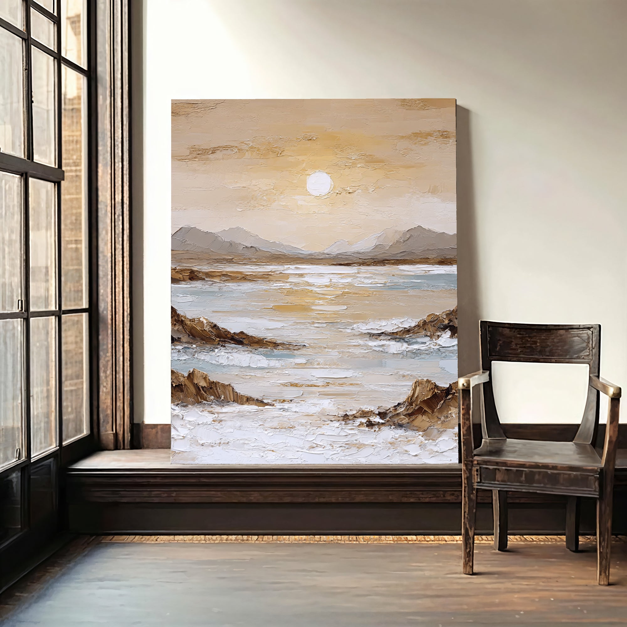 Textured Seaside Opulence | Sunlit Shores