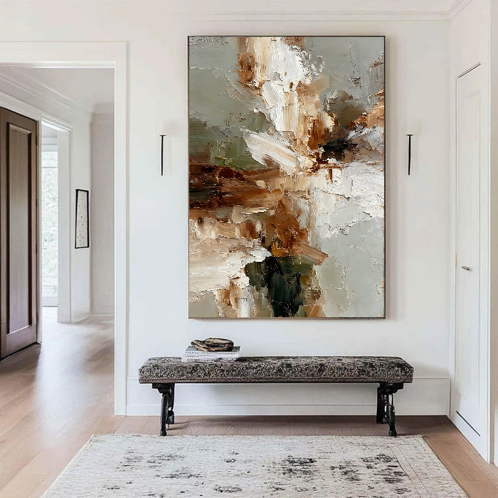 Textured Floral Neutrality | Ivory Bloom