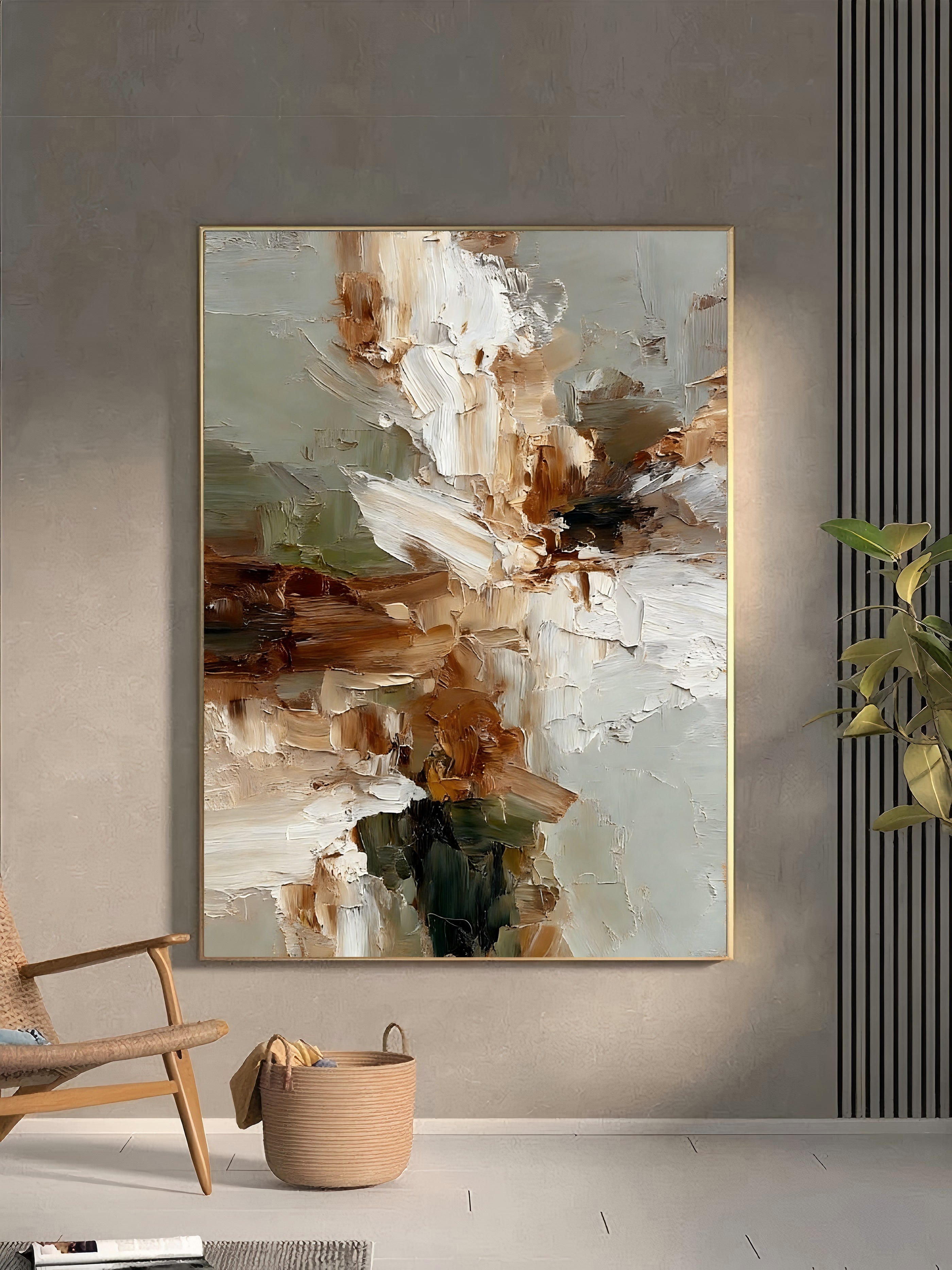 Textured Floral Neutrality | Ivory Bloom