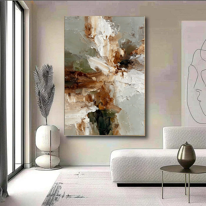 Textured Floral Neutrality | Ivory Bloom