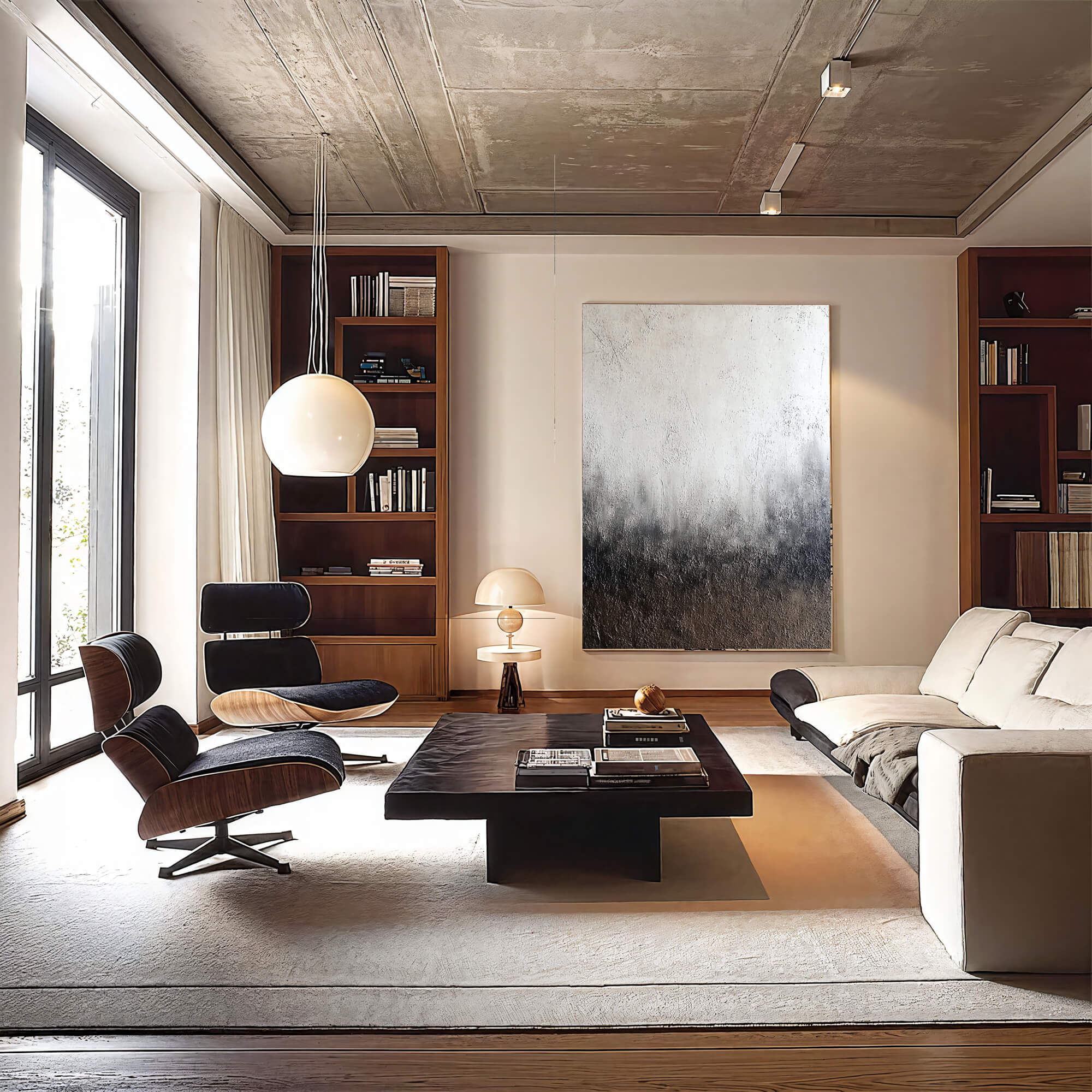 Textured Neutral Gradient | Monochrome Tones