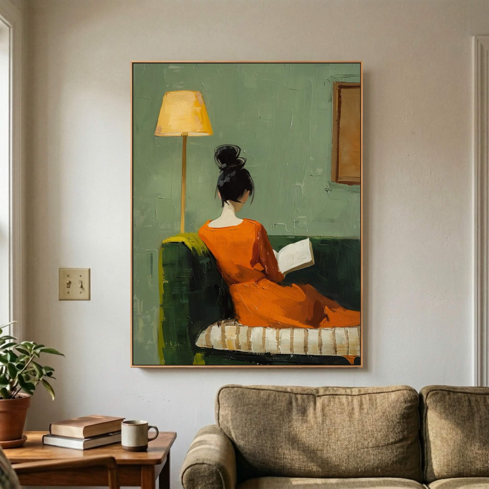 Impressionist Art | Quiet Page Glow