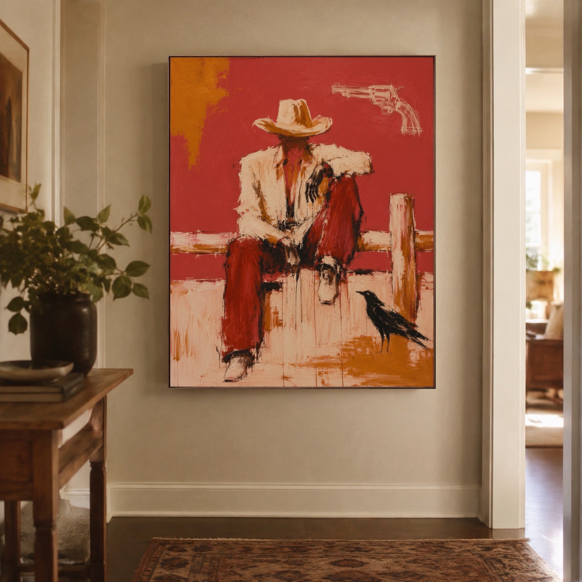POP ART | Cowboy And Crow