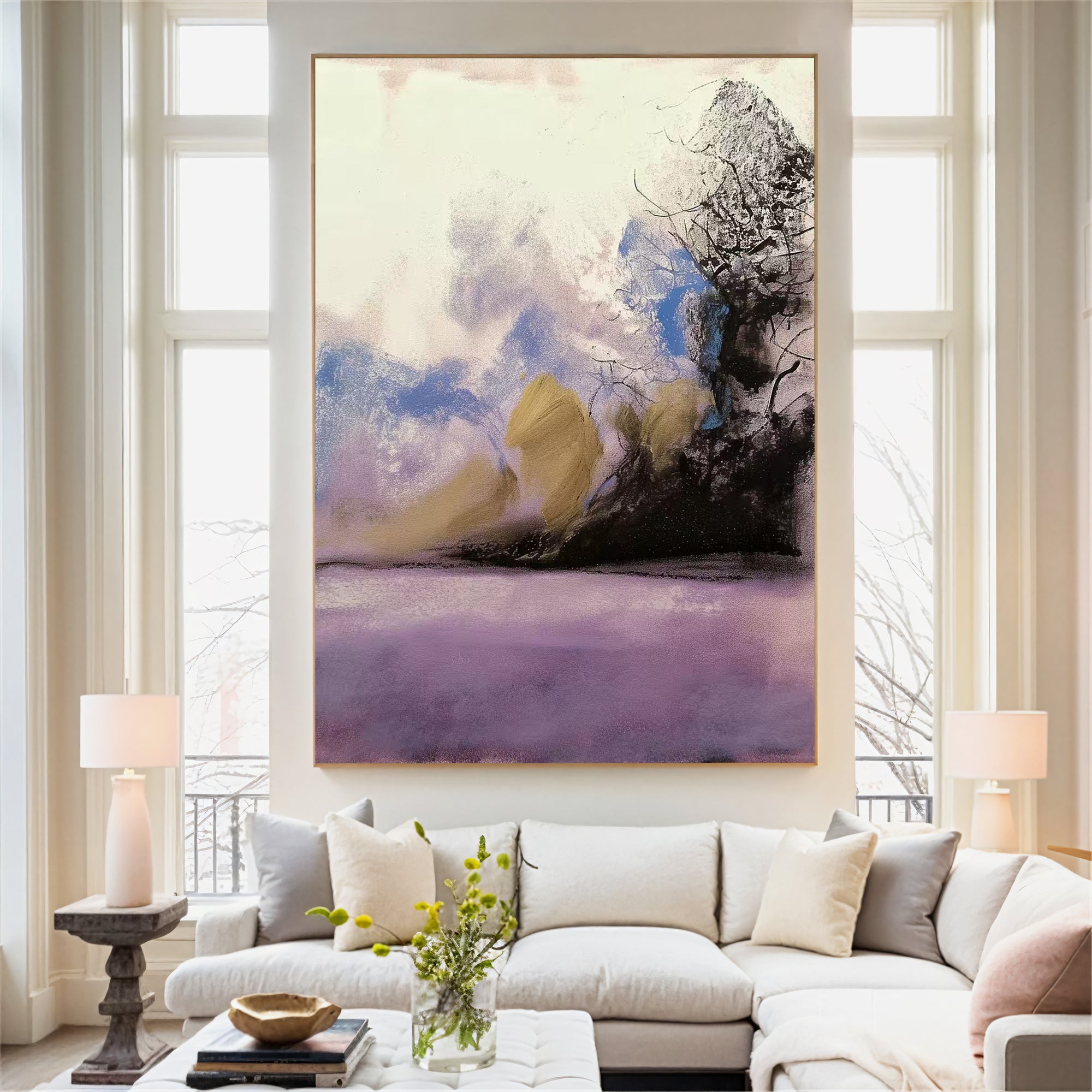 Textured Purple Whimsy | Orchid Hues