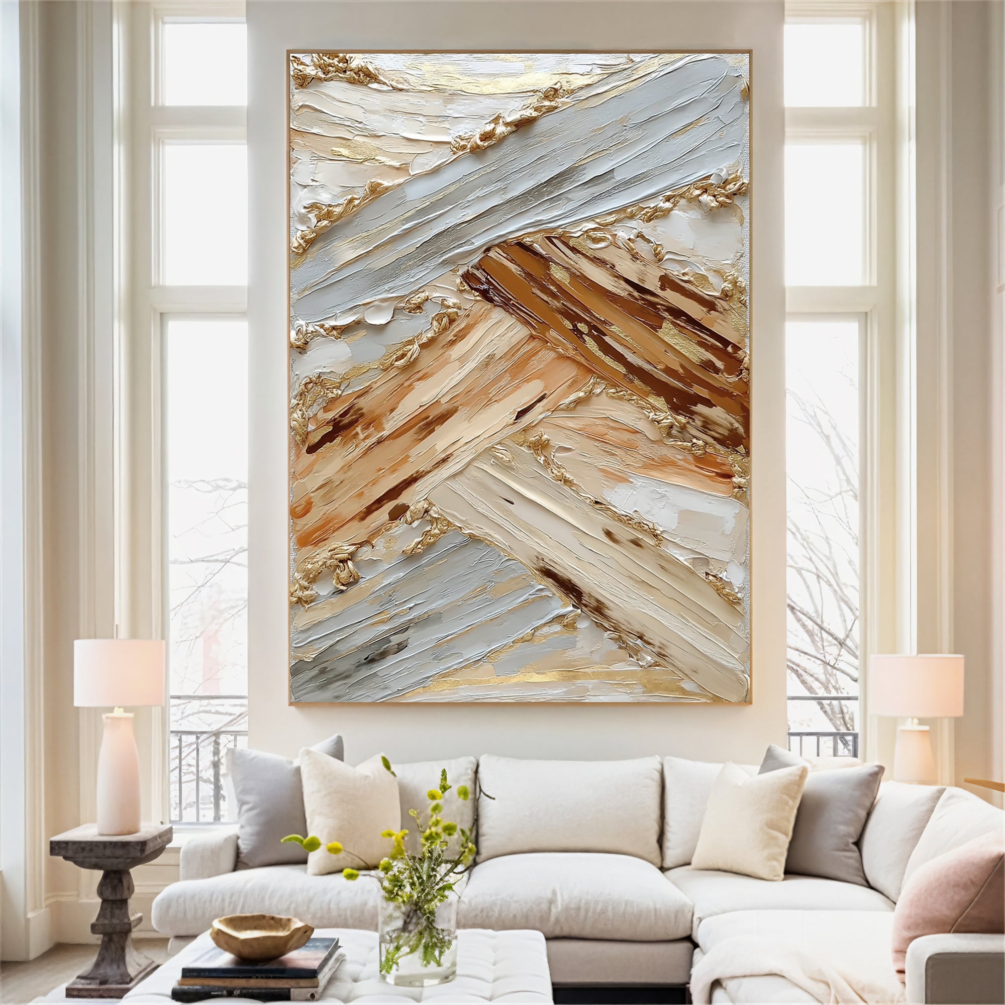 Textured Earthy Crossings | Gilded Hues