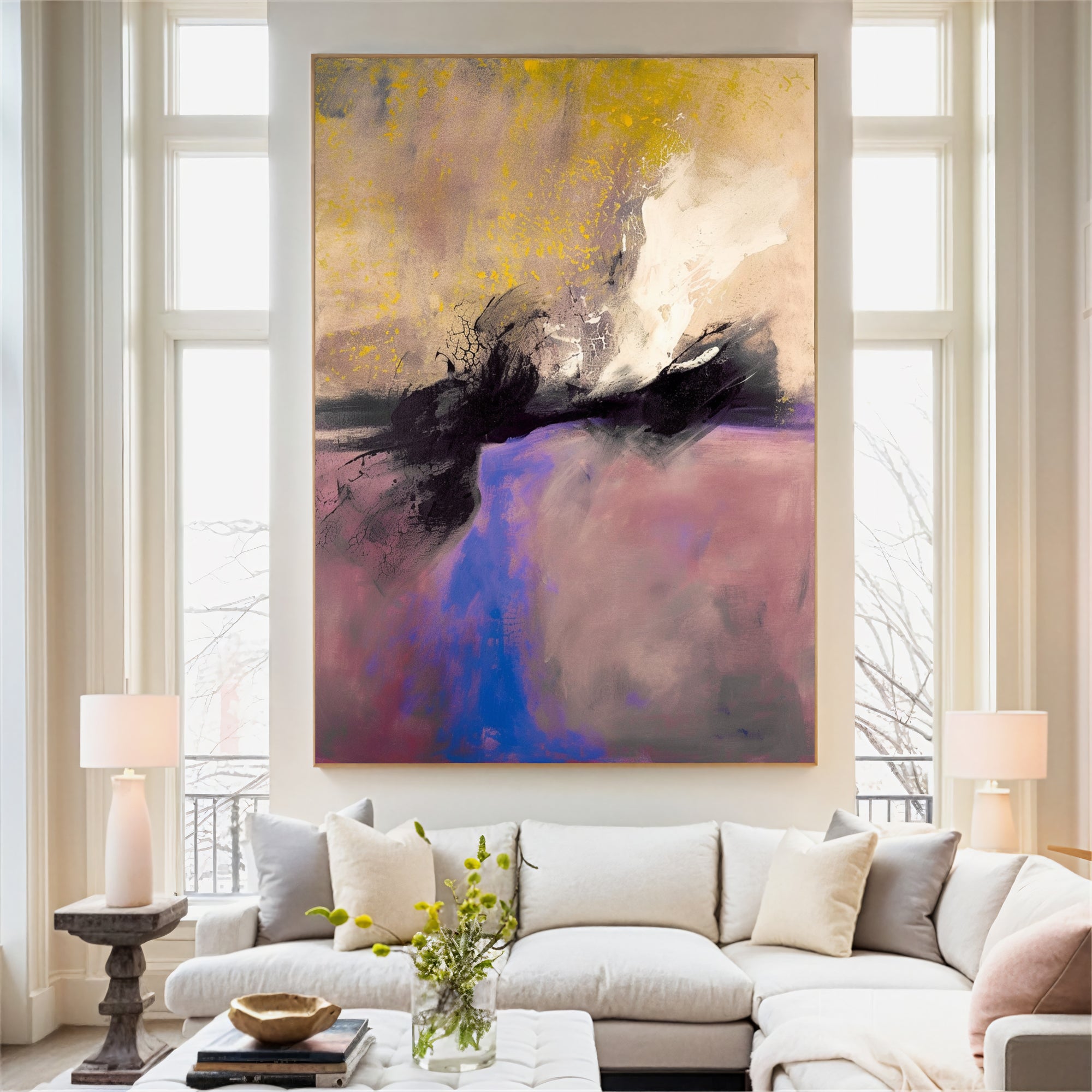 Textured Magenta Opulence | Pink Purple