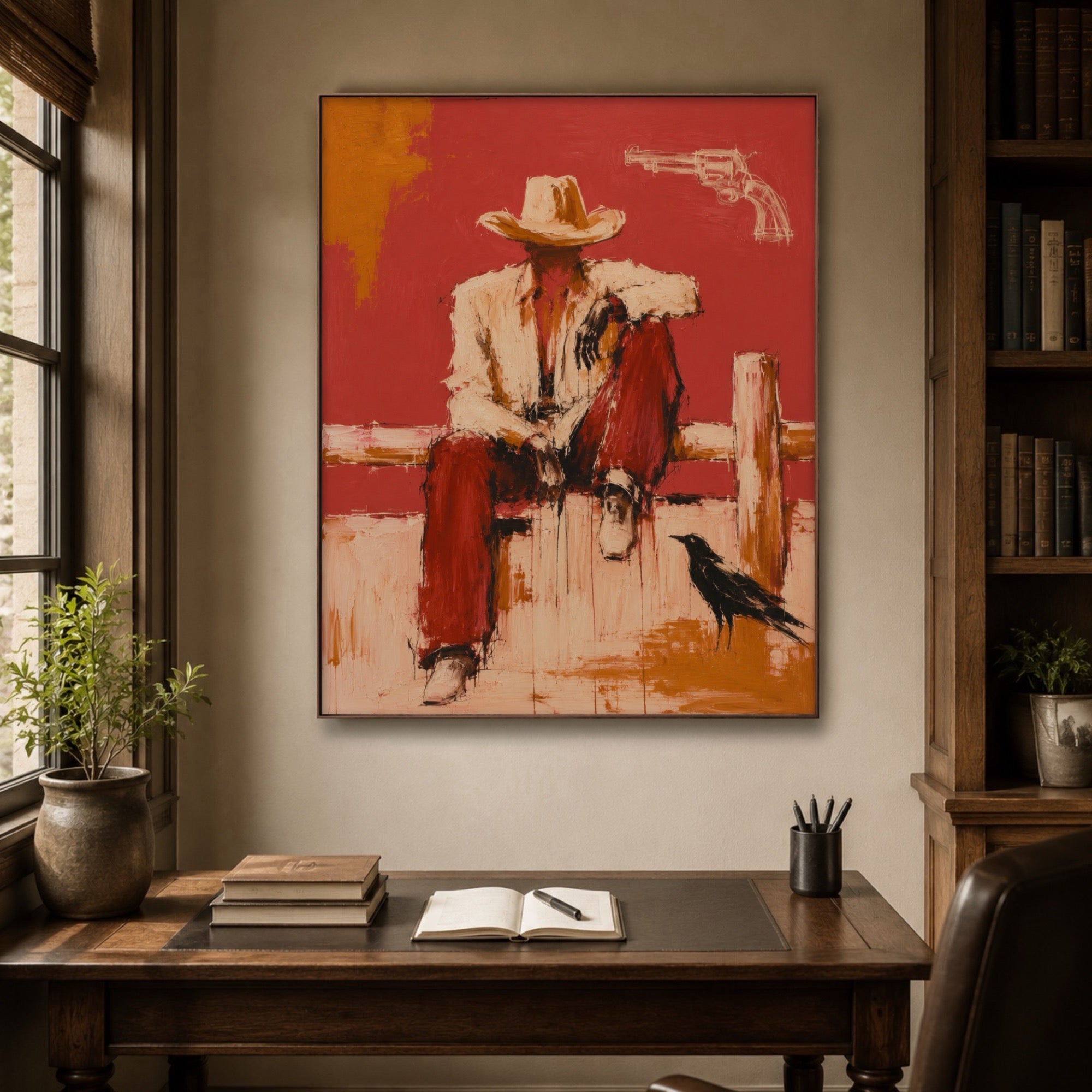 POP ART | Cowboy And Crow