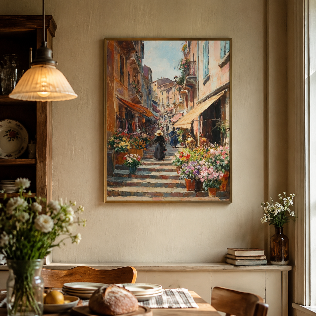 Impressionist Art | Parisian Evening Stroll