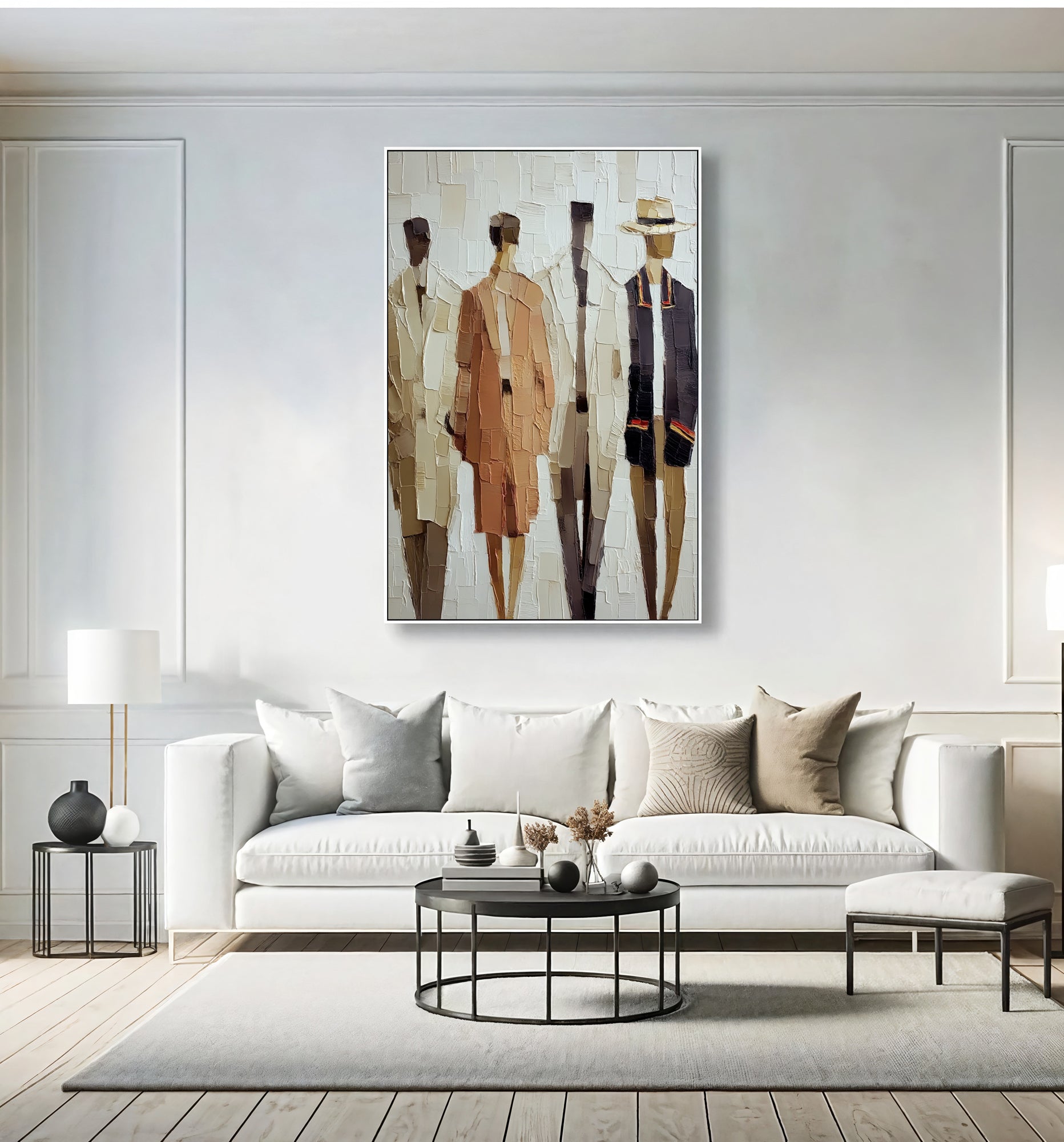 Textured Sartorial Silhouettes | Neutral Ensemble