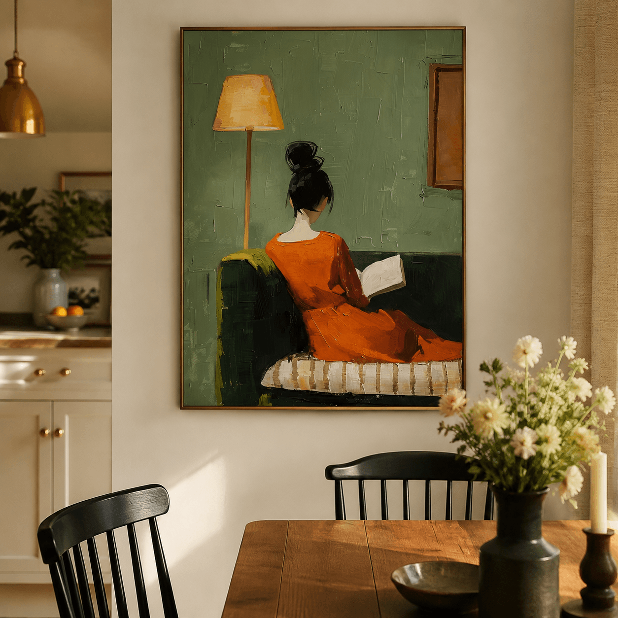 Impressionist Art | Quiet Page Glow