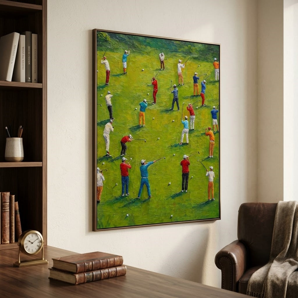 Impressionist Art | Dense Fairway Swings