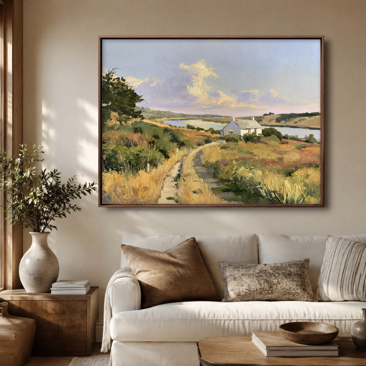 Landscape Art｜Estuary Lane Glow