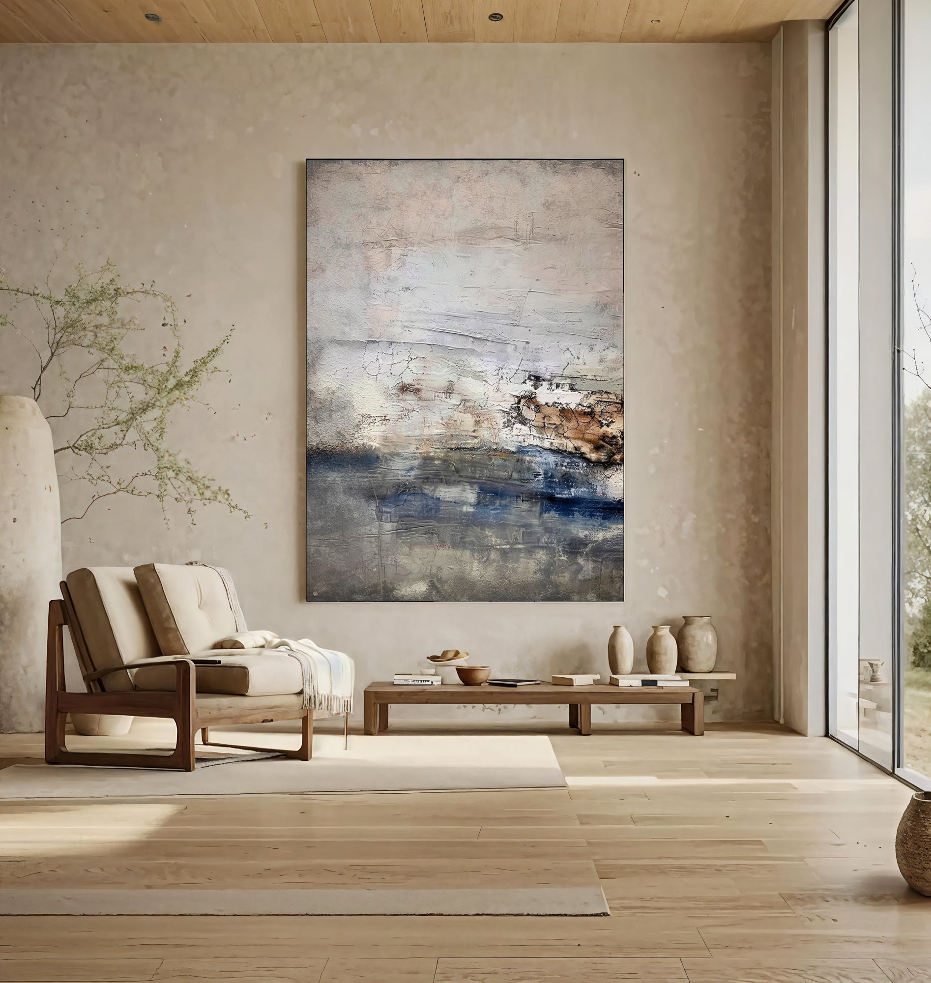 Scumbled Patina Prospects | Cerulean Undertones