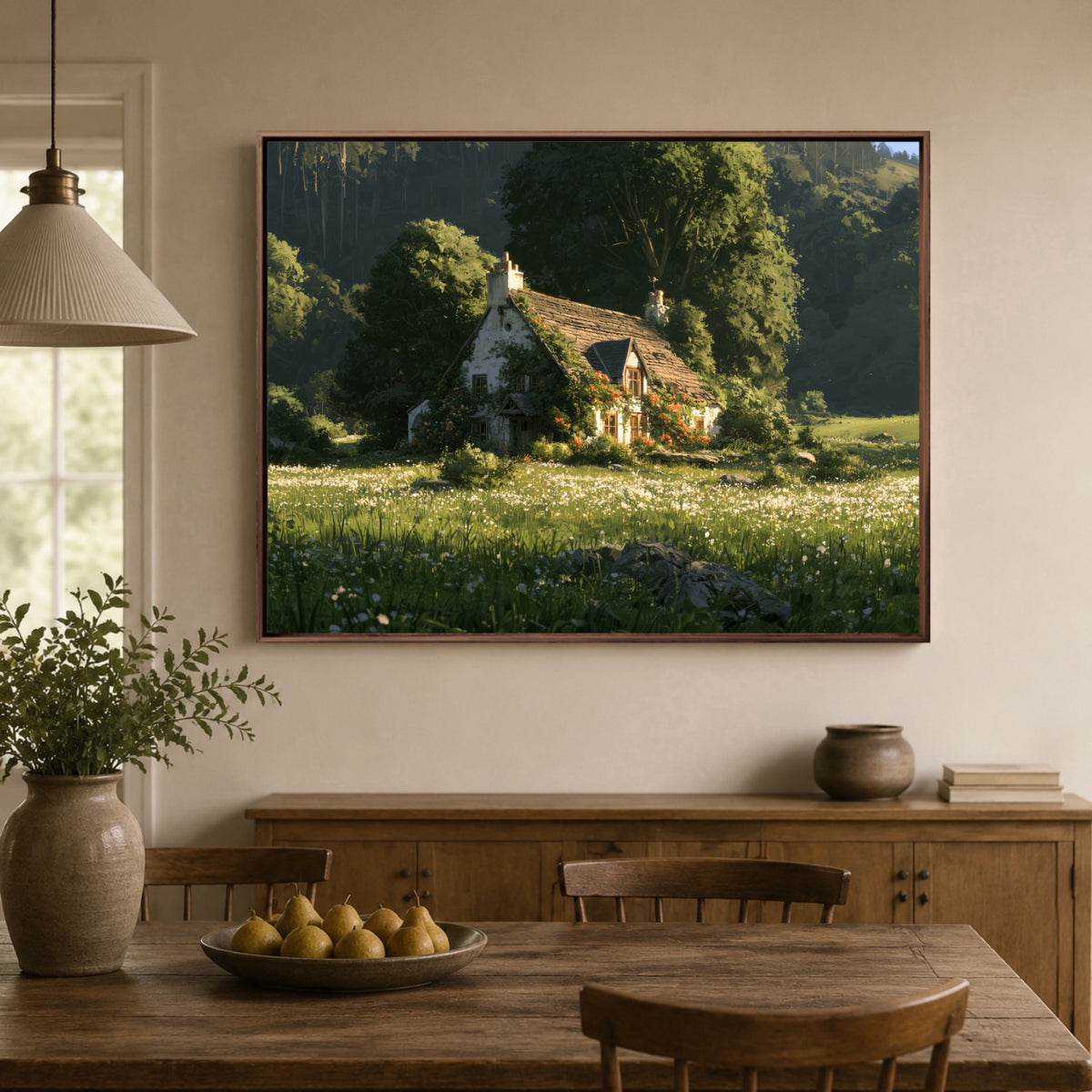 Landscape Art｜Forest Cottage Hush