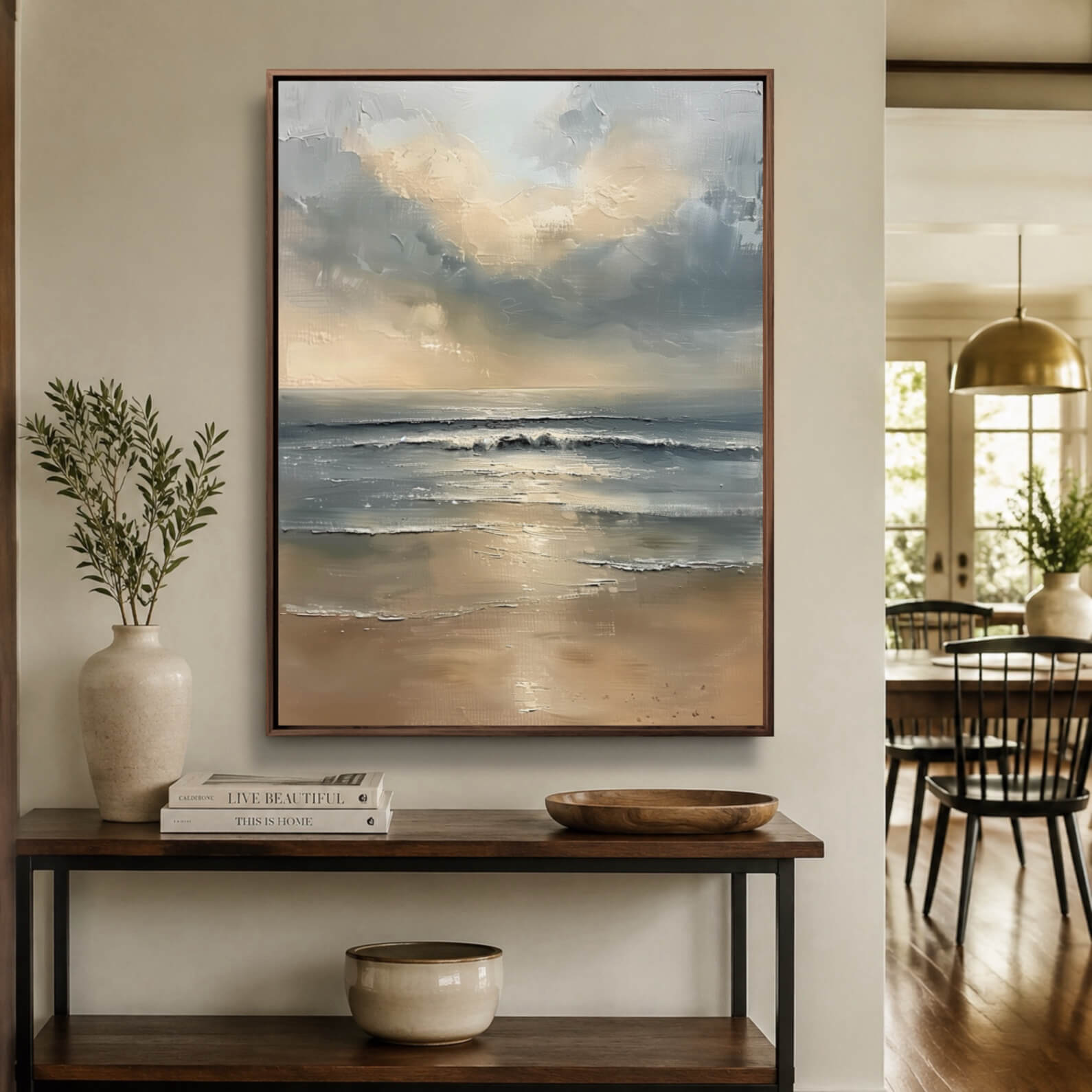 Impressionist Art | Soft Shore Dusk