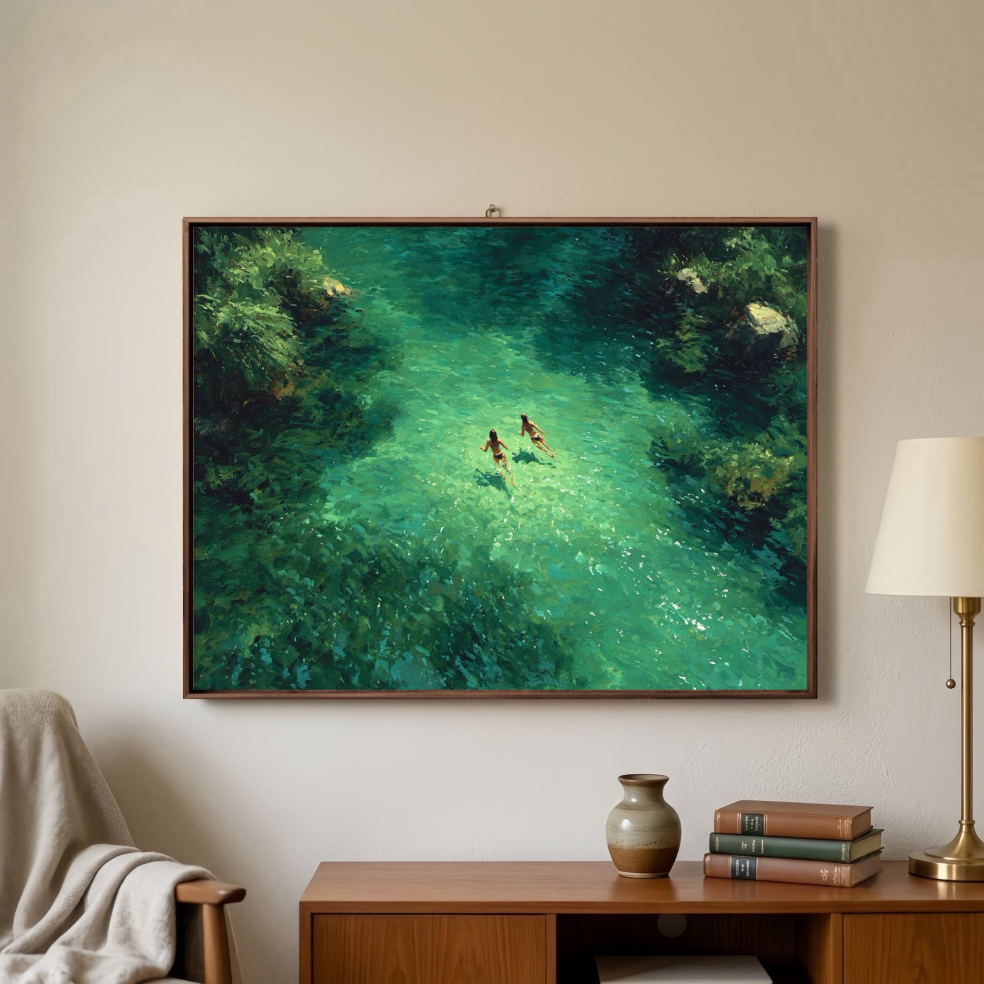 Impressionist Art | Forest Creek Dippers