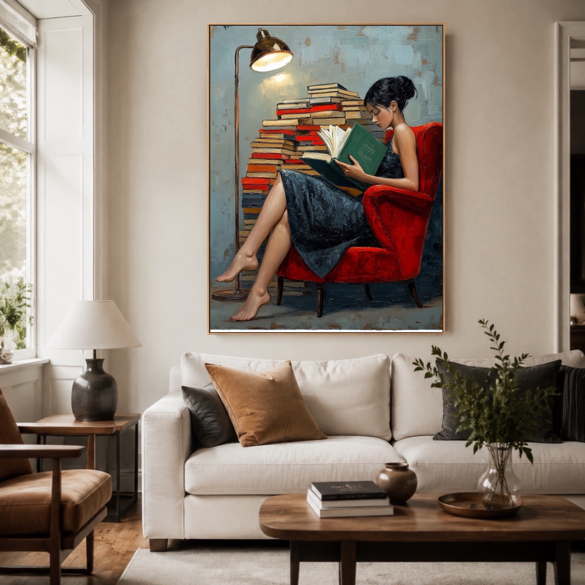 Impressionist Art | Red Chair Pages