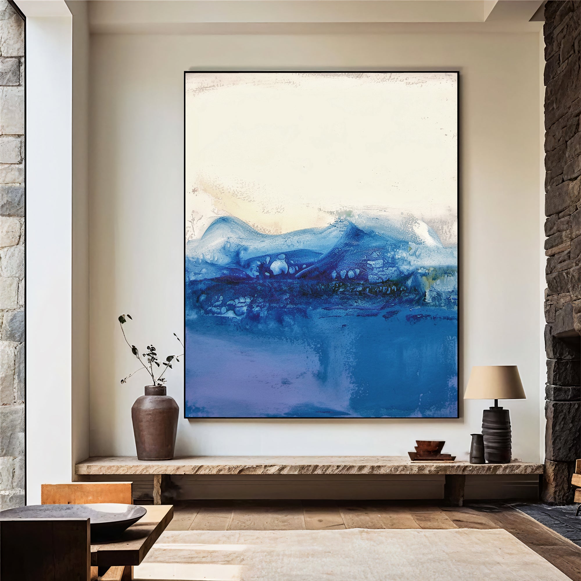 Textured Blue Rhythm | Tide Hues