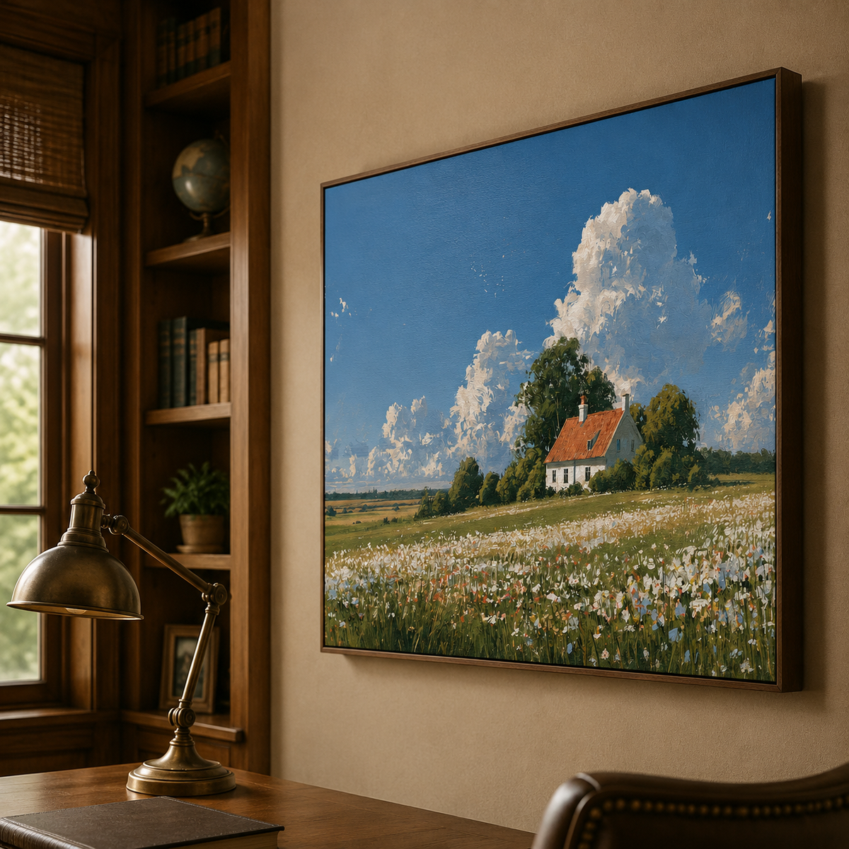 Landscape Art｜Wildflower Farm Reverie