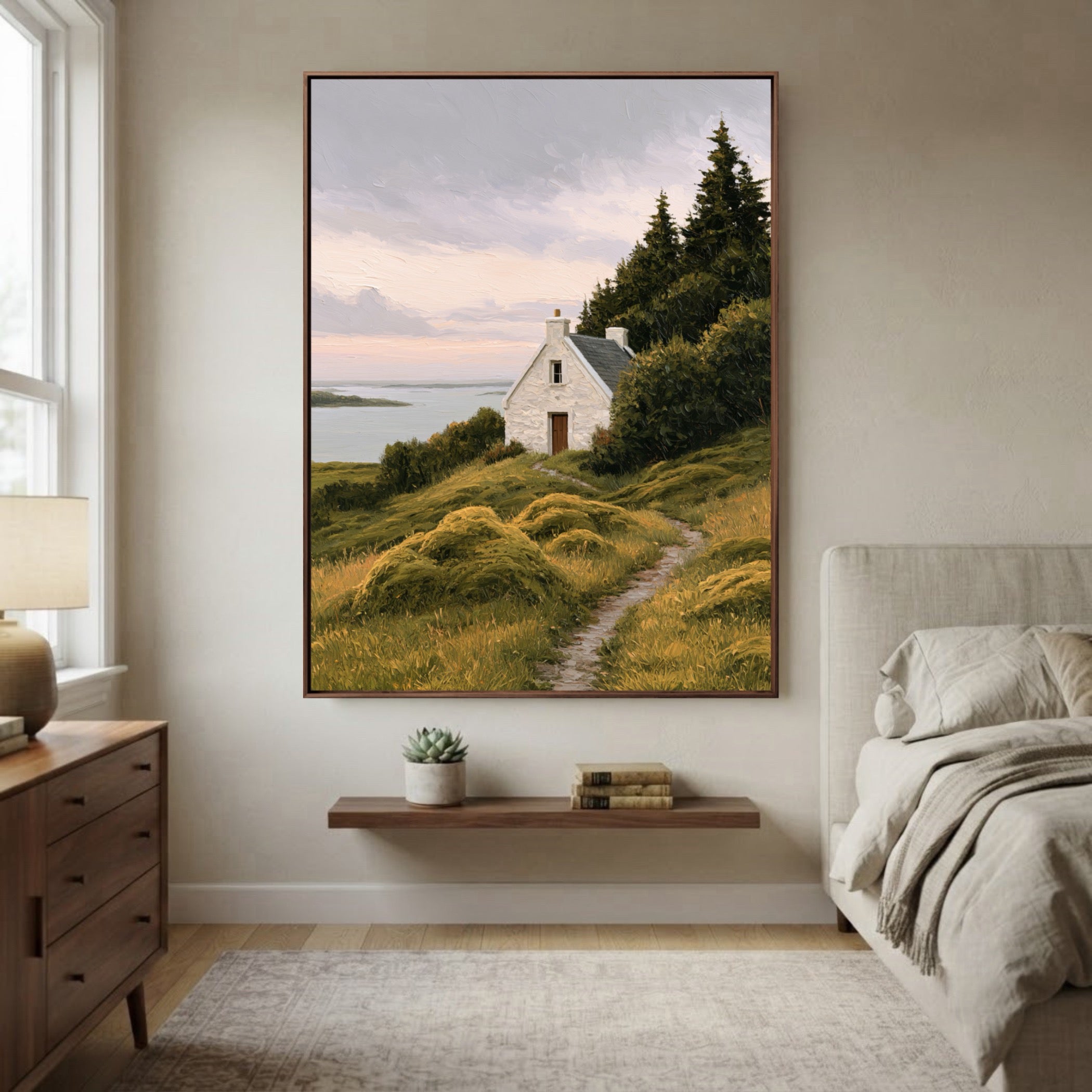 Coastal & Ocean Art｜Hillside Tide View