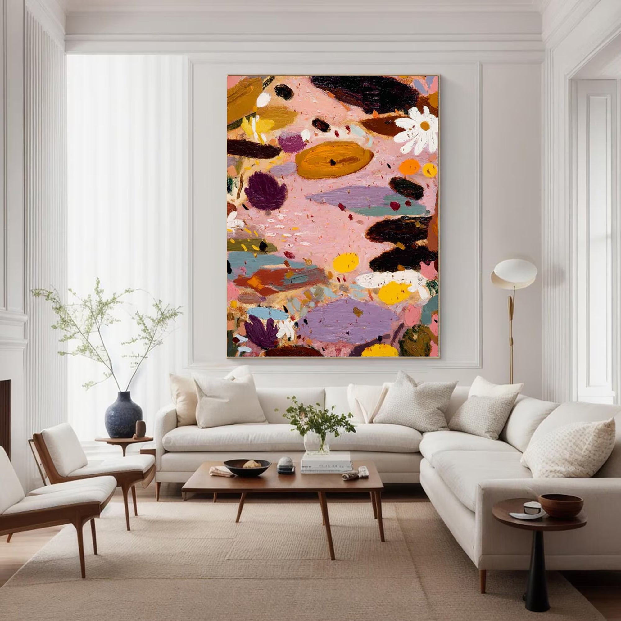 Textured Pastel Florals | Vibrant Hues