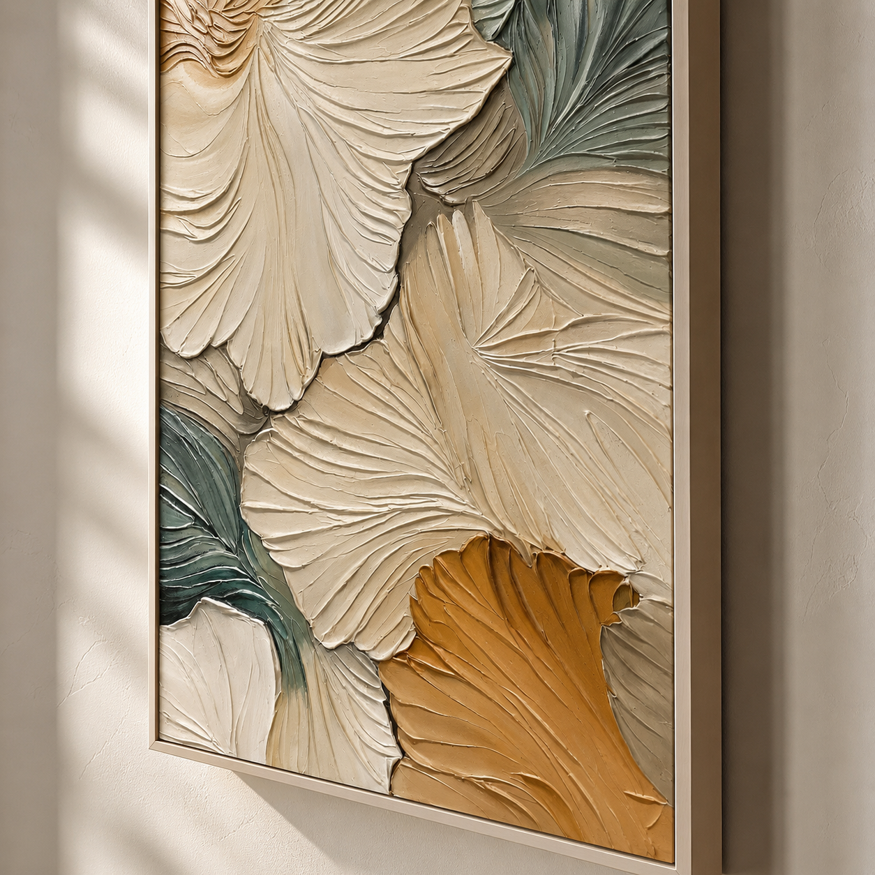 Textured Floral Art | Timeless Grace