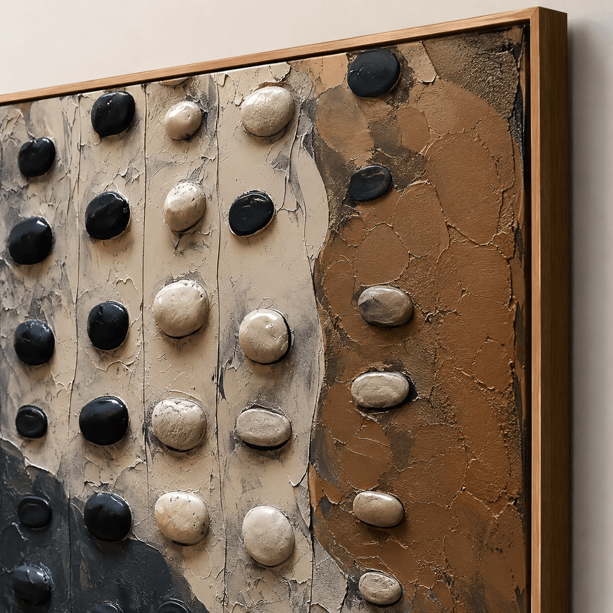 Textured Pebble Art | Elegant Earthiness