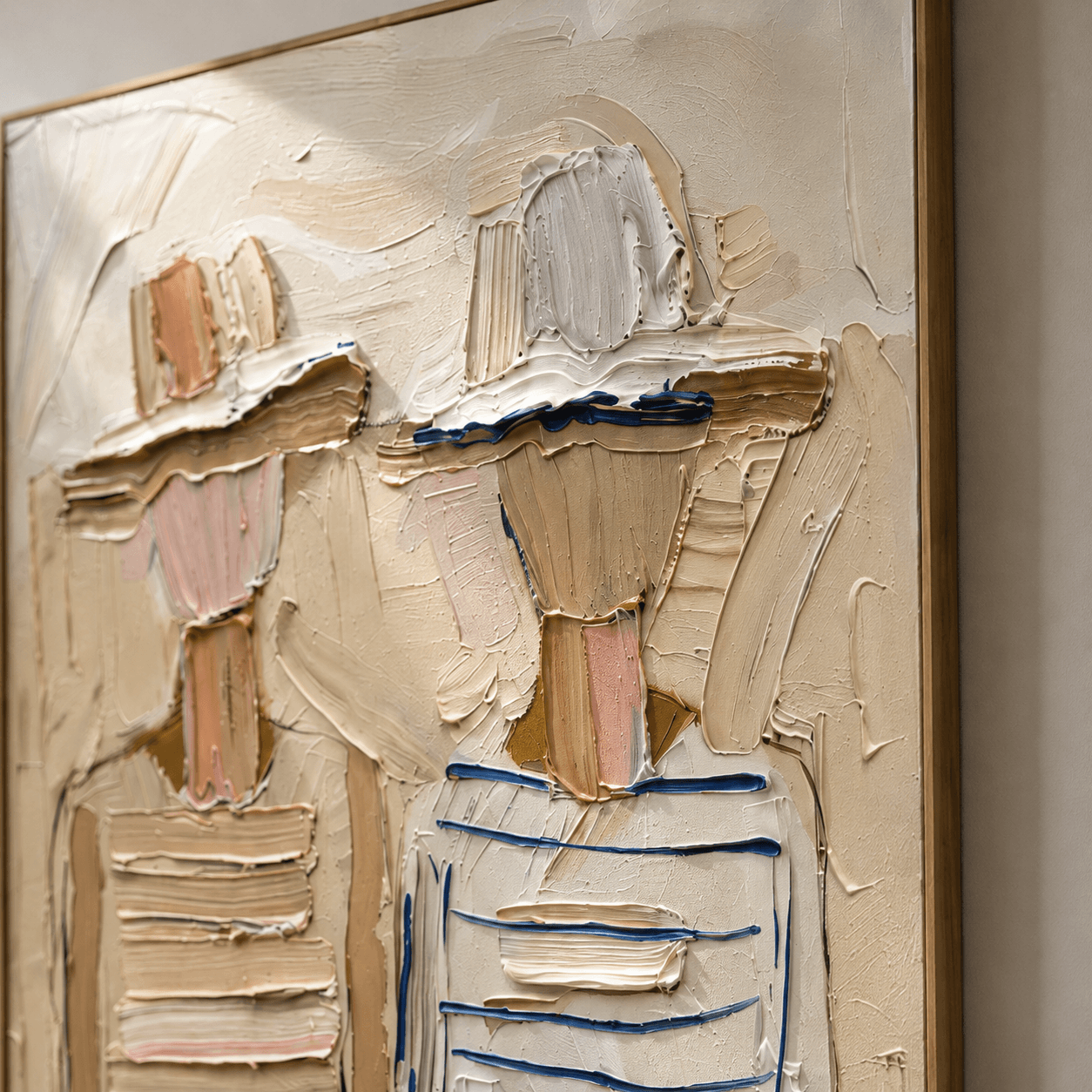Textured Coastal Companions | Striped Silhouettes