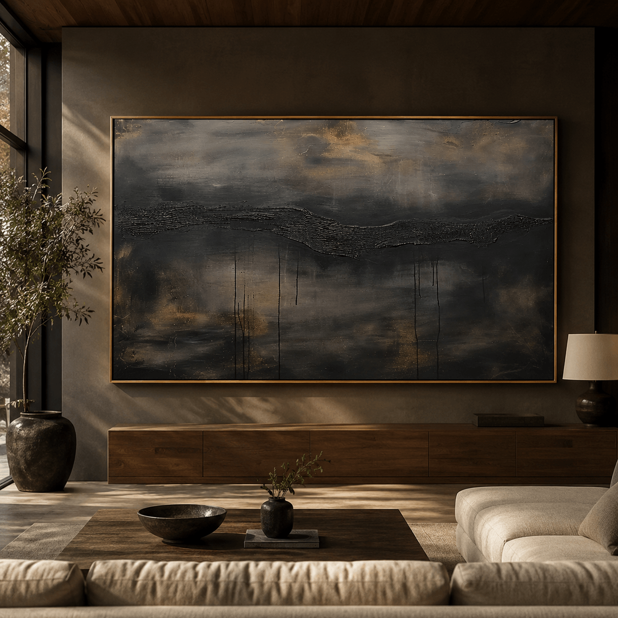 Abstract Luxe Art | Dark Rhythm