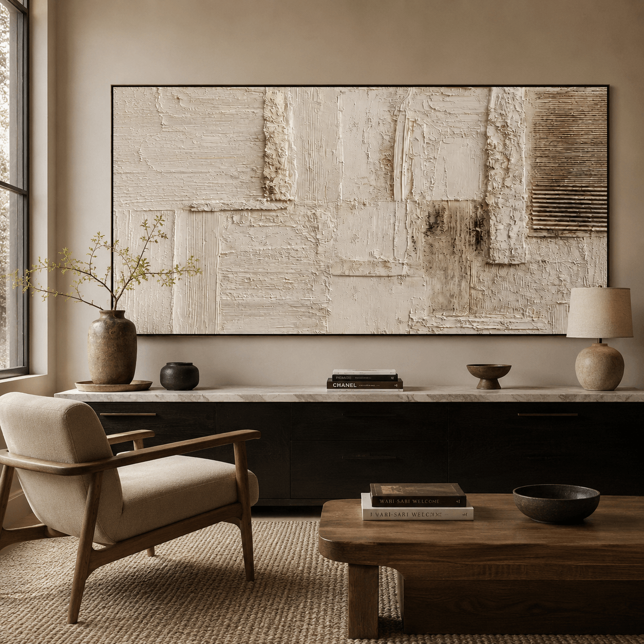 Warm-Tone Textured Art | Sophisticated Calm 2