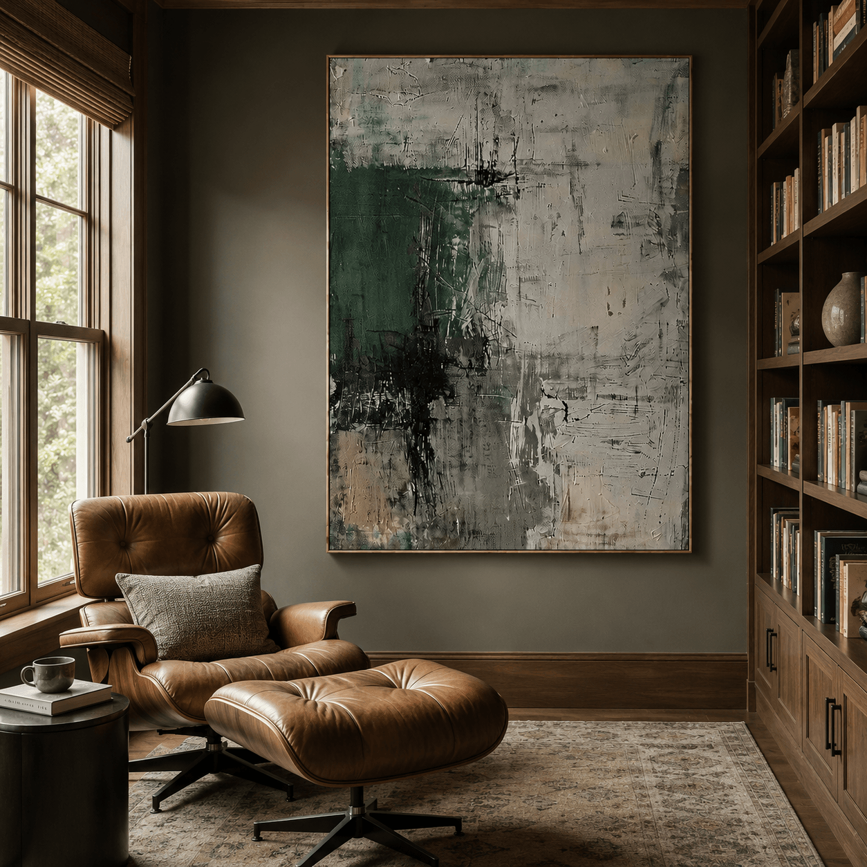 Strukturierte, erdige Kunst | Dezente Eleganz