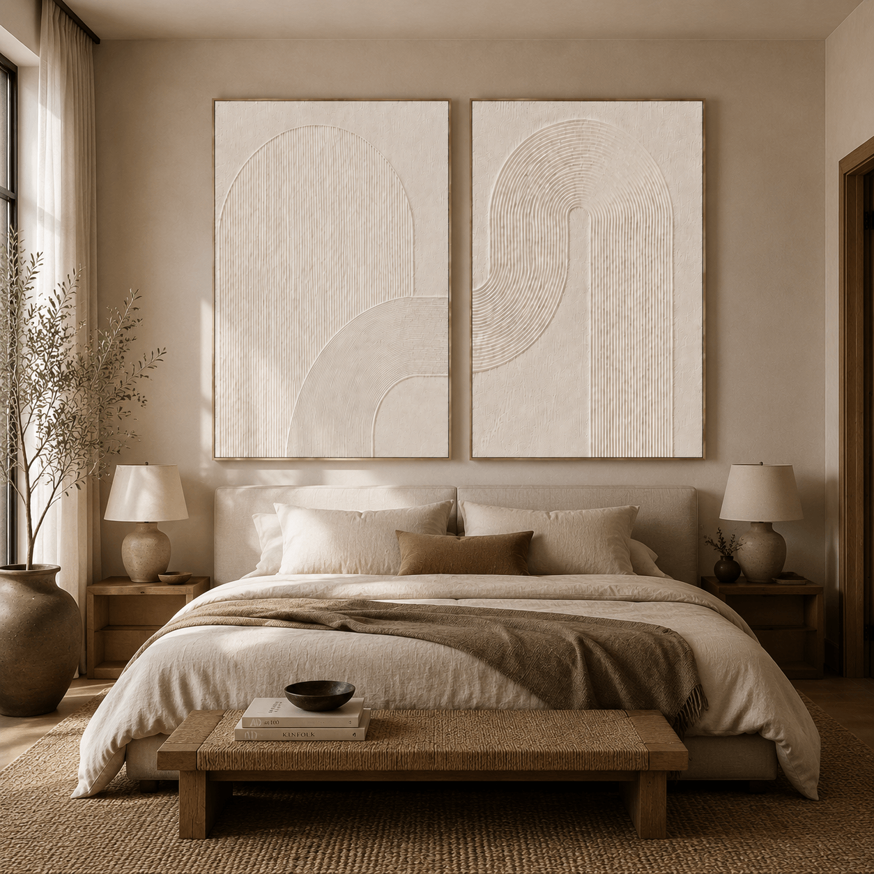 3D-Textured Art | Arch Line Duet