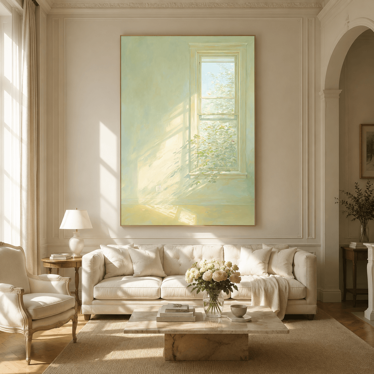Impressionist Art | Window Light Whisper