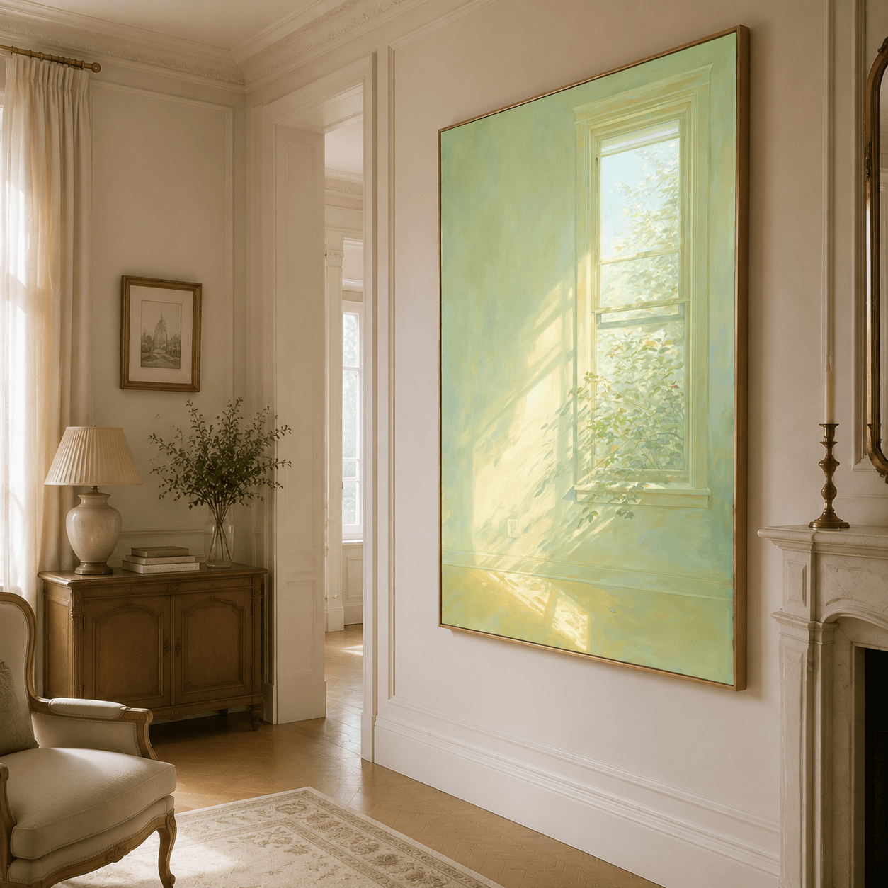 Impressionist Art | Window Light Whisper
