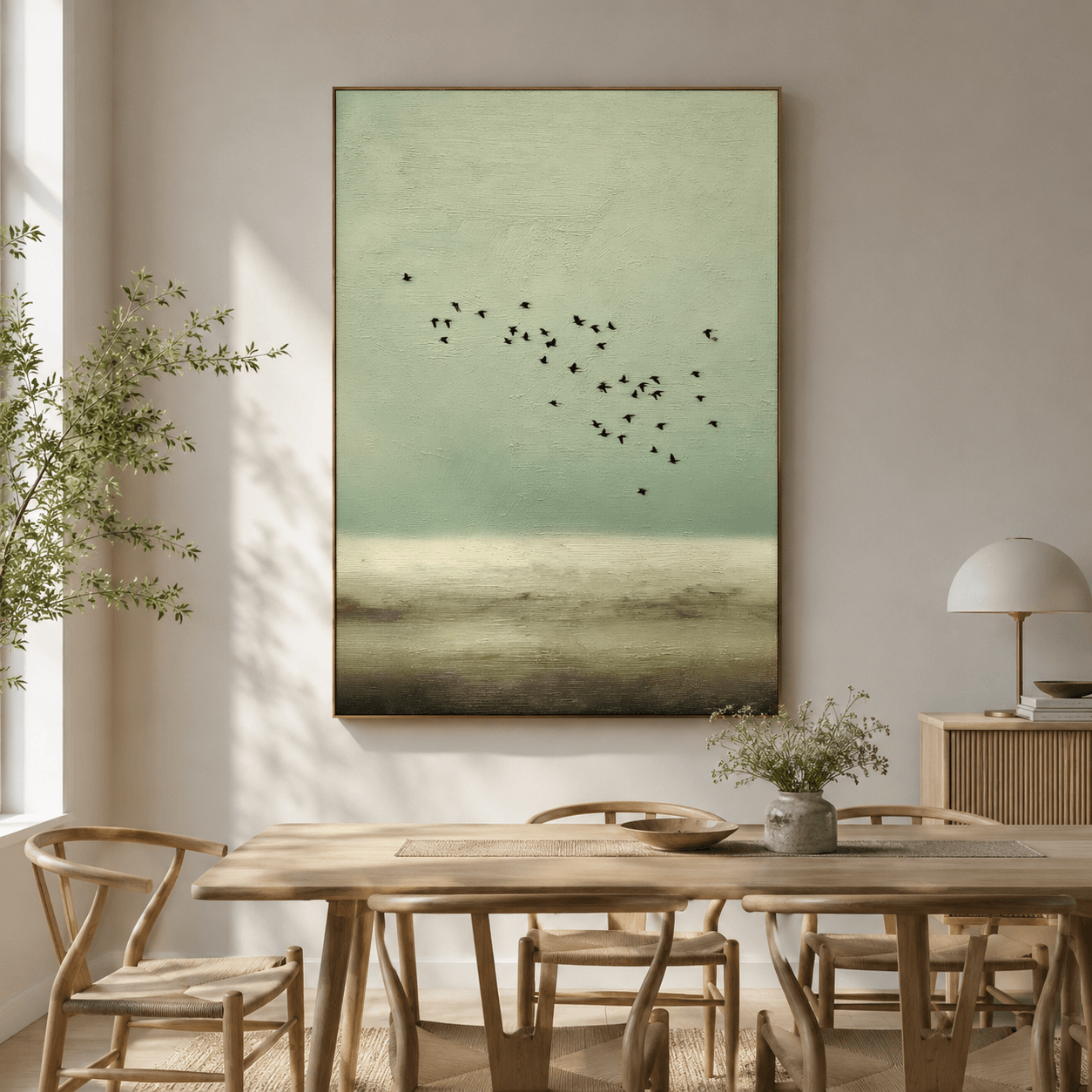 MINIMALIST ART | Flock Sky Drift