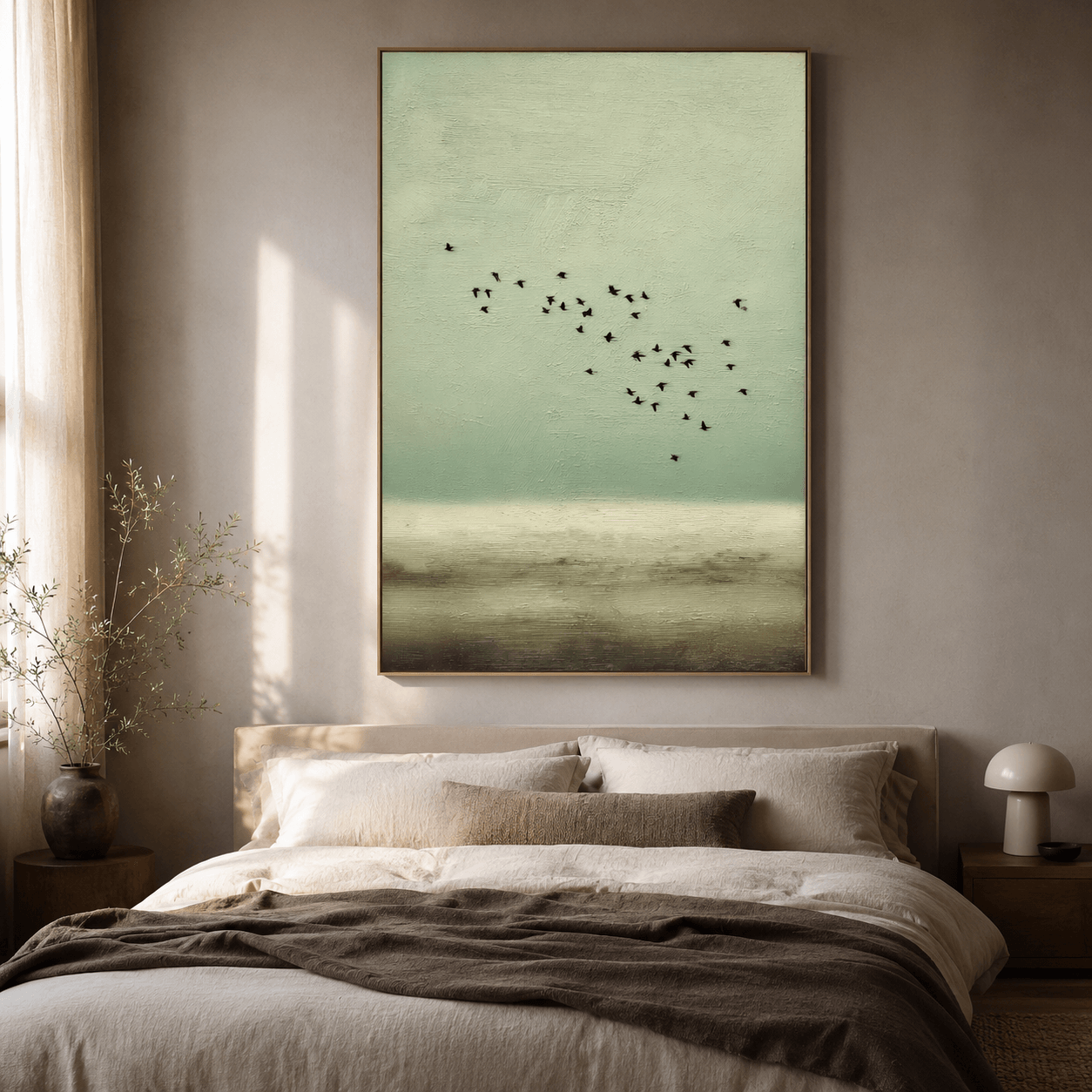 MINIMALIST ART | Flock Sky Drift