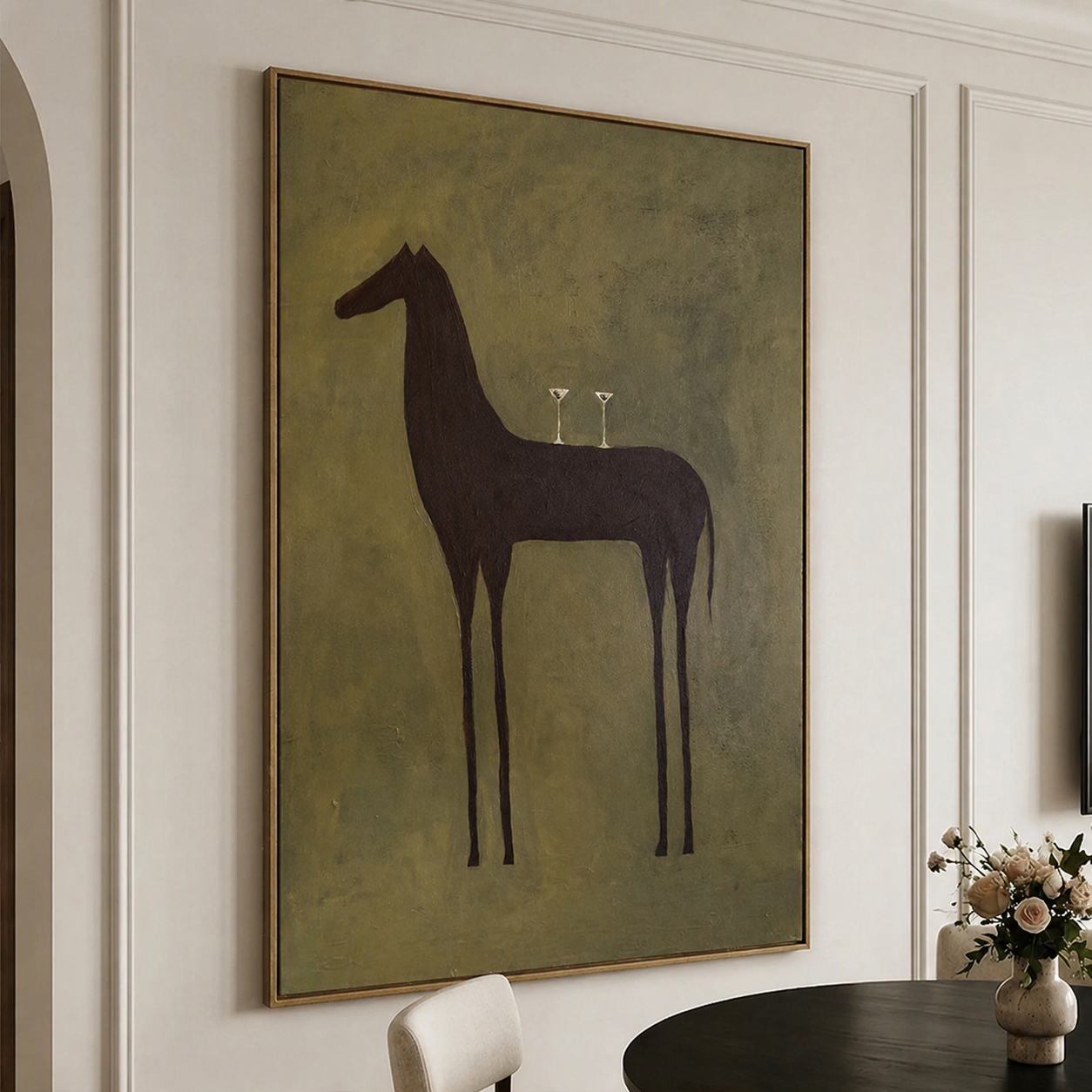 Surreal Art | Horse & Cocktails