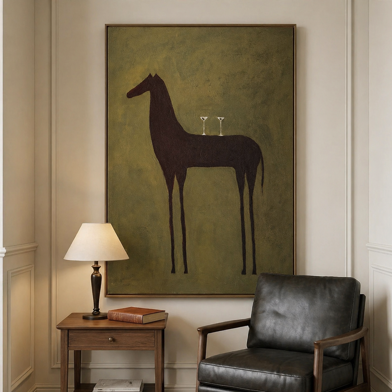 Surreal Art | Horse & Cocktails