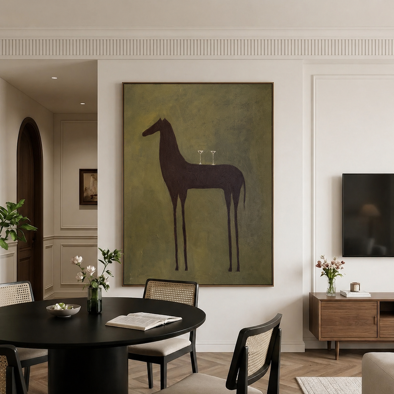 Surreal Art | Horse & Cocktails