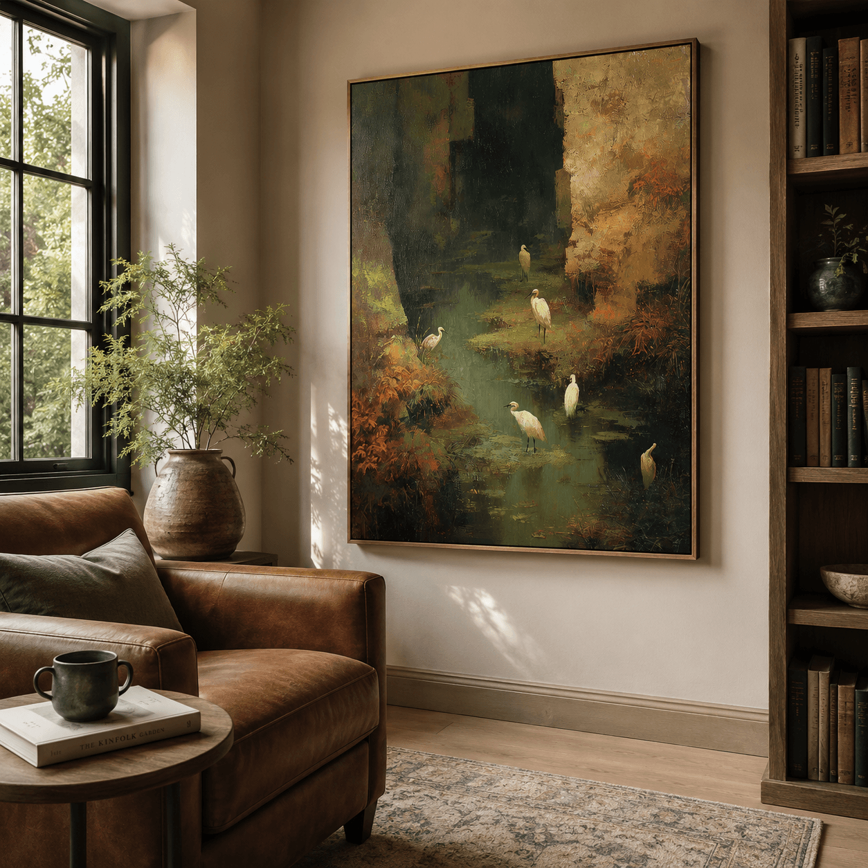 Egrets Creek Art | Natural Serenity