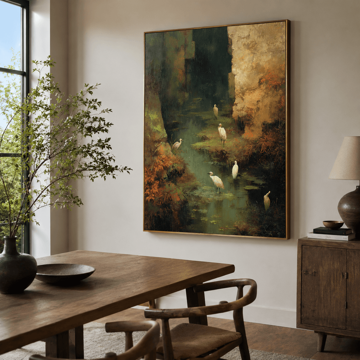 Egrets Creek Art | Natural Serenity