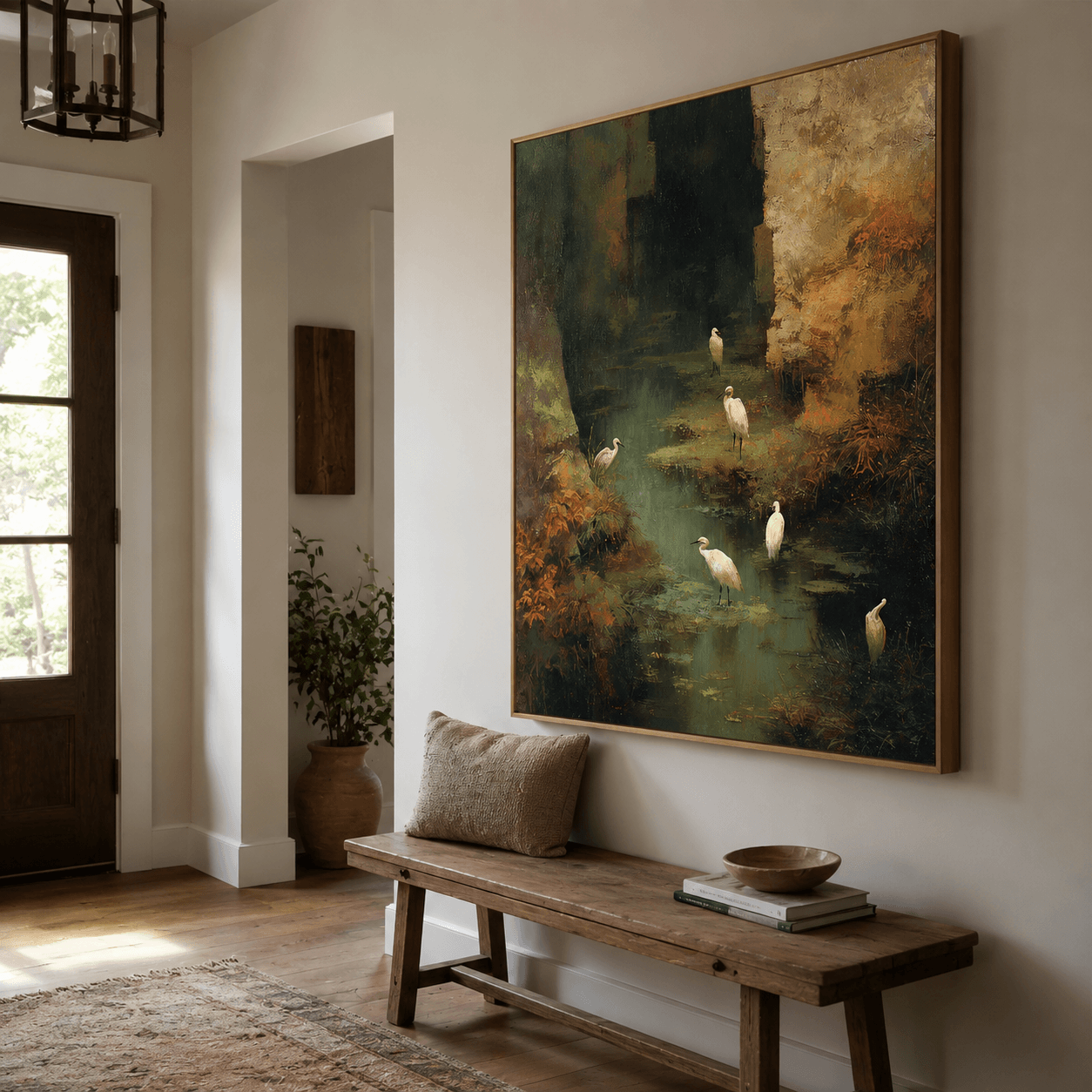 Egrets Creek Art | Natural Serenity
